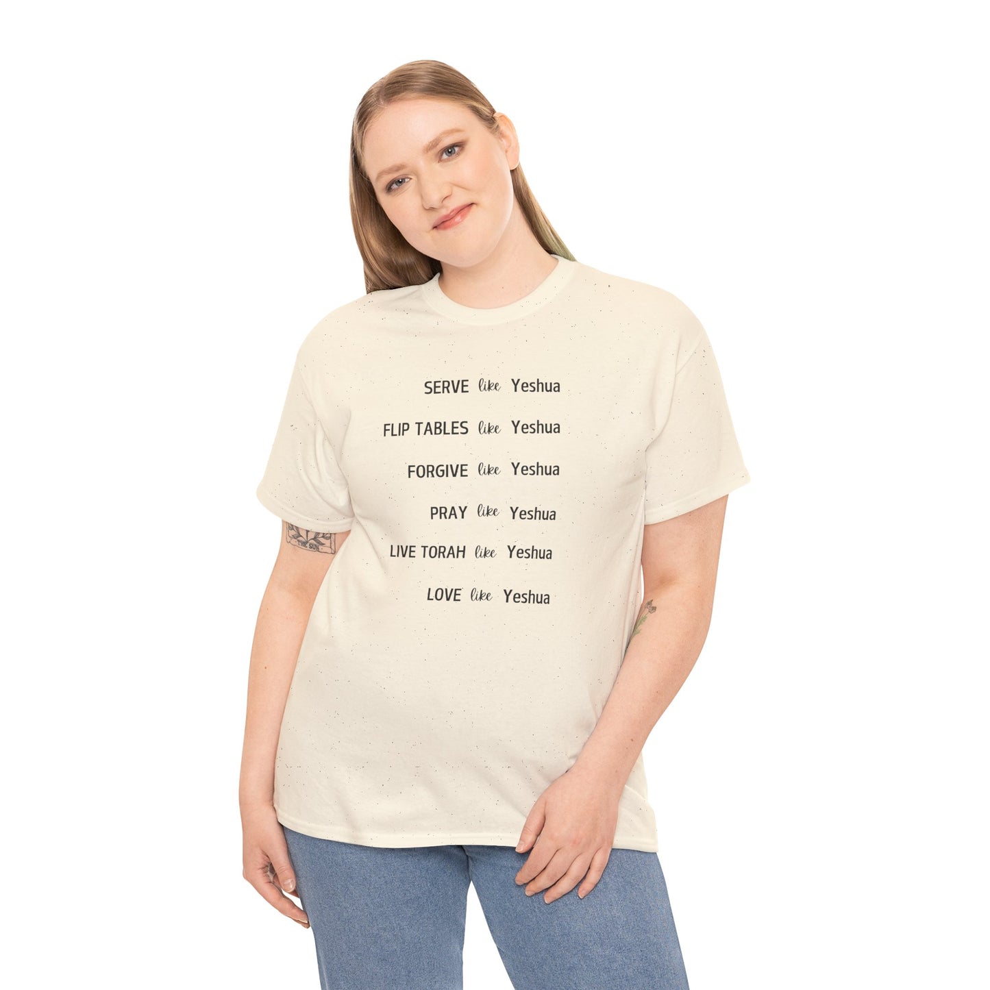 Inspired by Yeshua - Unisex Heavy Cotton Tee