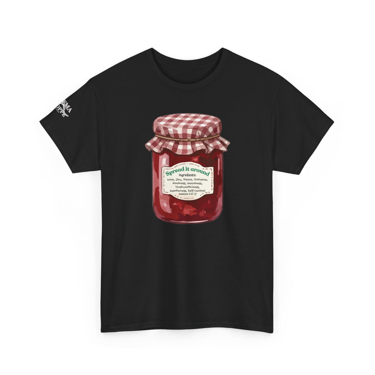 Fruit Of The Spirit Graphic Tee — Vintage Preserves "Spread it Around" T‑Shirt Galations