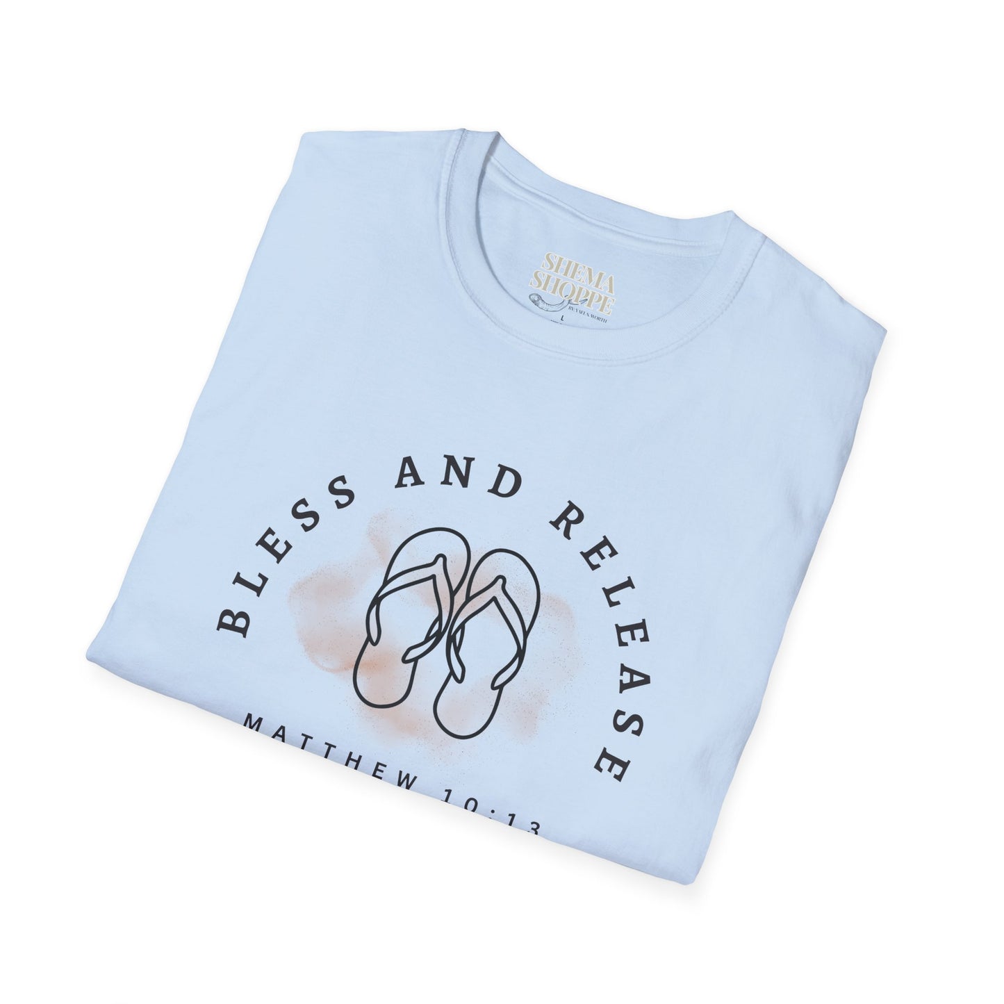 Bless and Release Matthew 10:13 Cotton Shirt