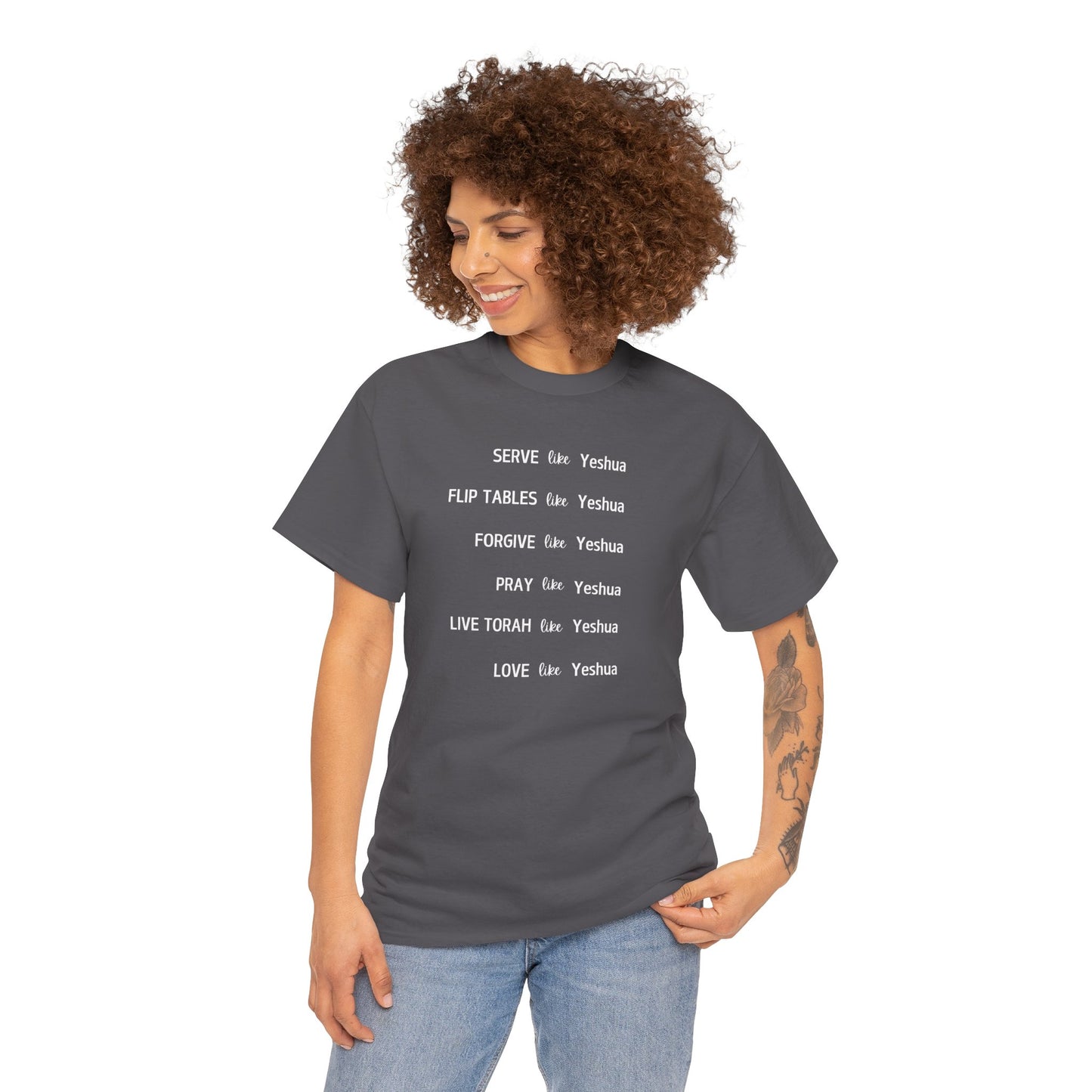 Inspired by Yeshua - Unisex Heavy Cotton Tee