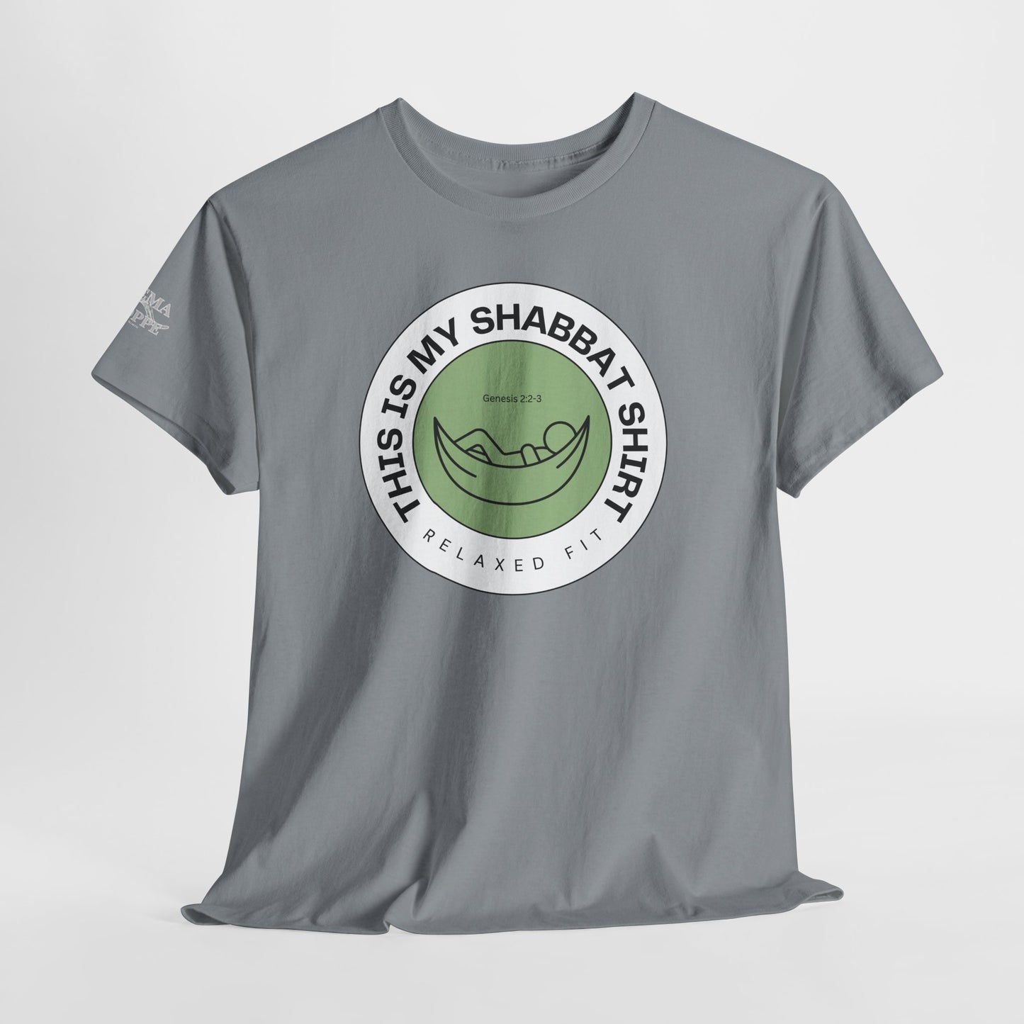 This Is My Shabbat Shirt — Chilling Out Is a Commandment Hammock Sabbath Cotton Tee