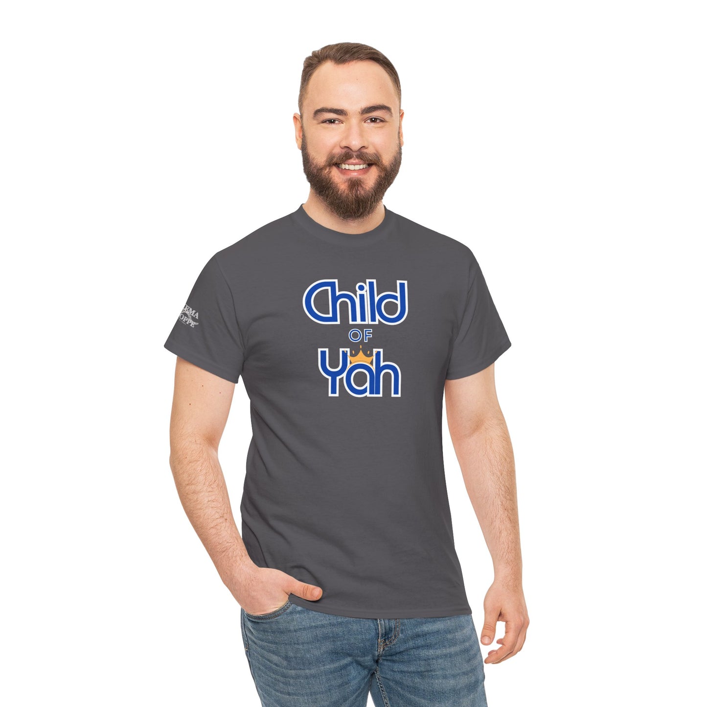 Child of Yah T-Shirt – Faith-Inspired Biblical Cotton Tee