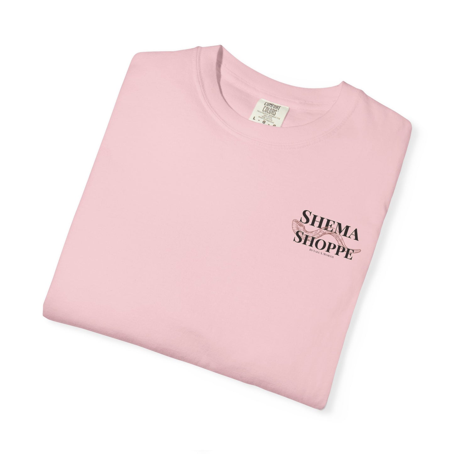 Open your Mouth Garment-Dyed T-Shirt — Rescue the Oppressed Back Print