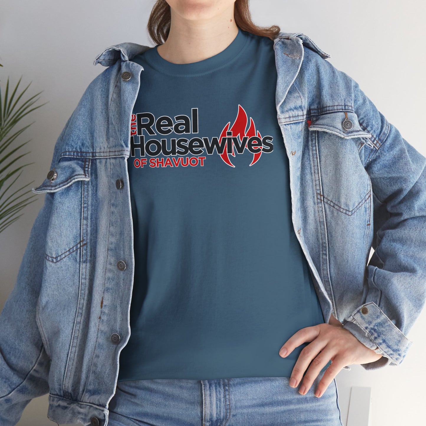 The Real Housewives of Shavuot Flames T‑Shirt Feast of Weeks Biblical Feast