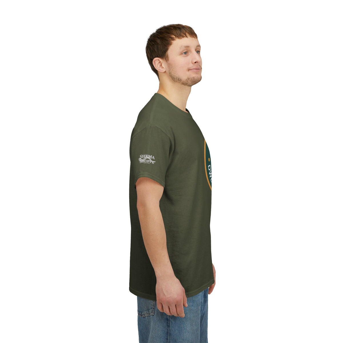 Sukkot Camping Tee — “Dwell With Yeshua” Biblical Feast T‑Shirt