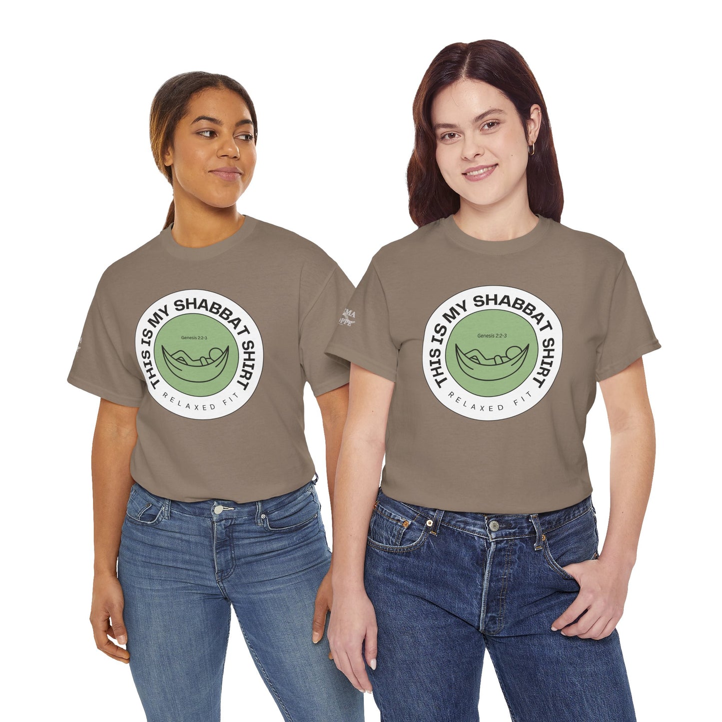 This Is My Shabbat Shirt — Chilling Out Is a Commandment Hammock Sabbath Cotton Tee