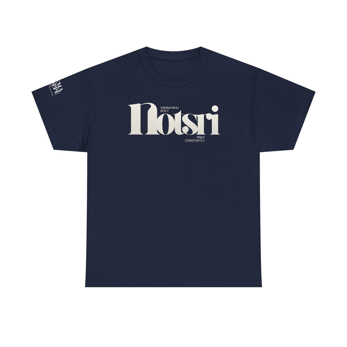 Notsri Minimalist Logo Tee Watchman Shirt