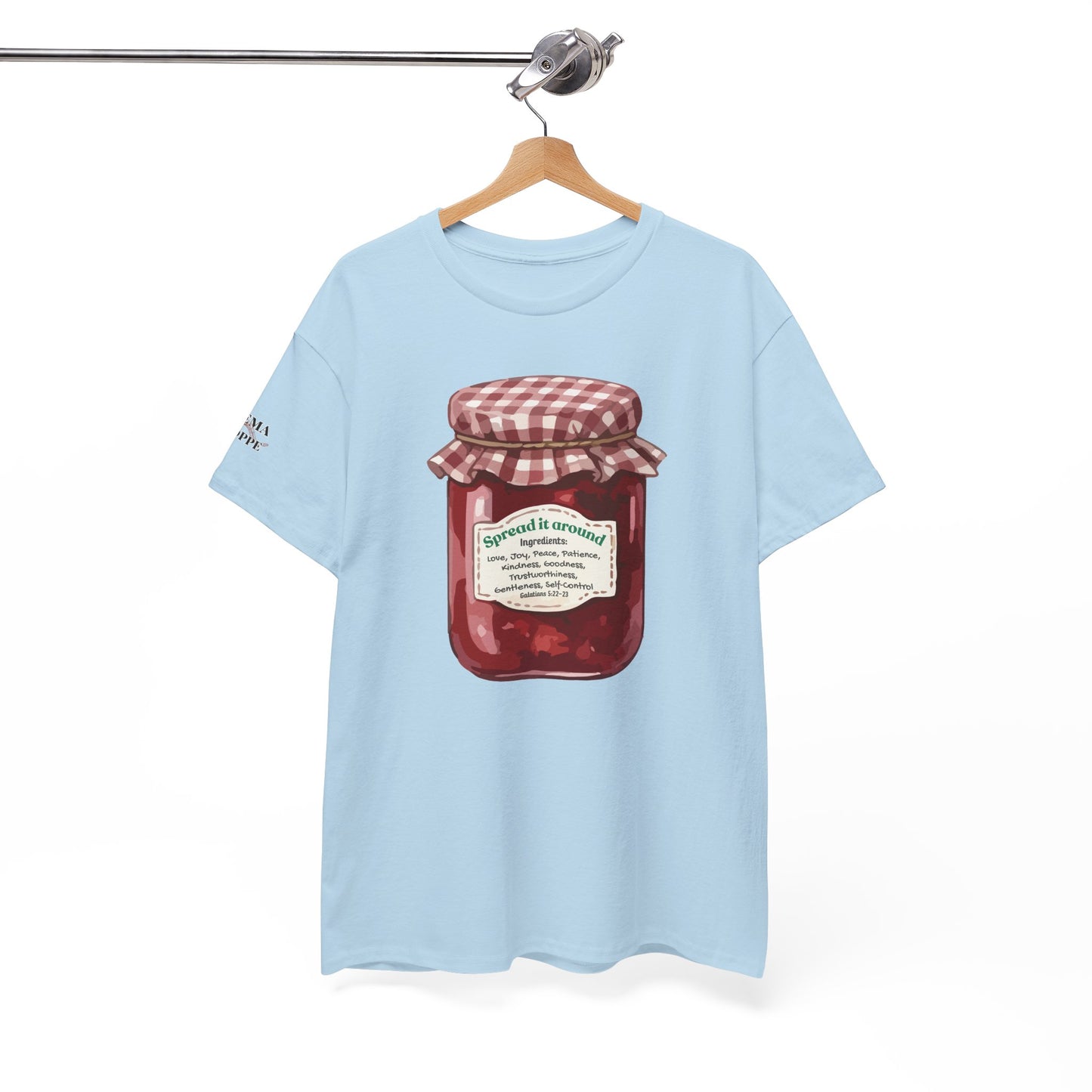 Fruit Of The Spirit Graphic Tee — Vintage Preserves "Spread it Around" T‑Shirt Galations