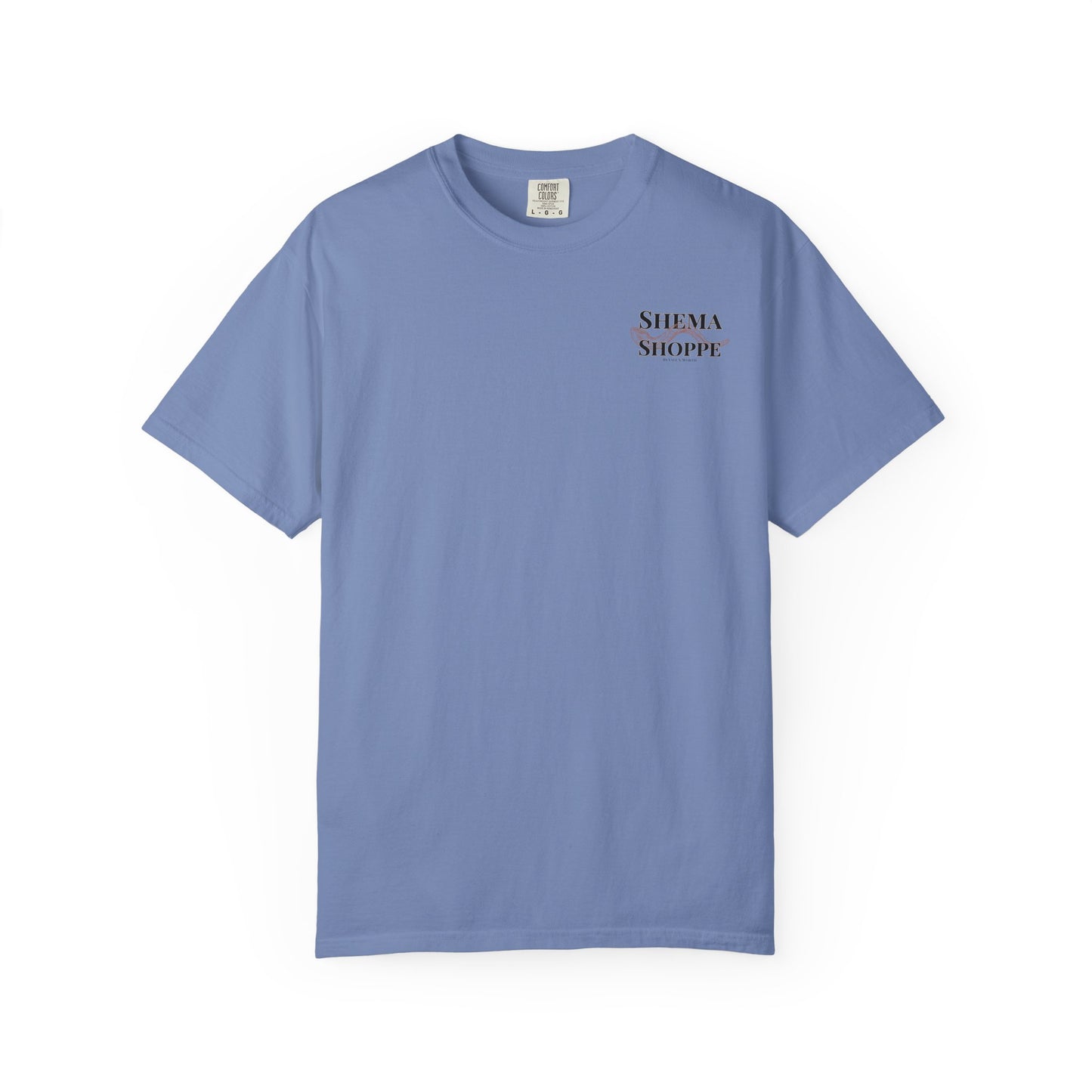 Open your Mouth Garment-Dyed T-Shirt — Rescue the Oppressed Back Print