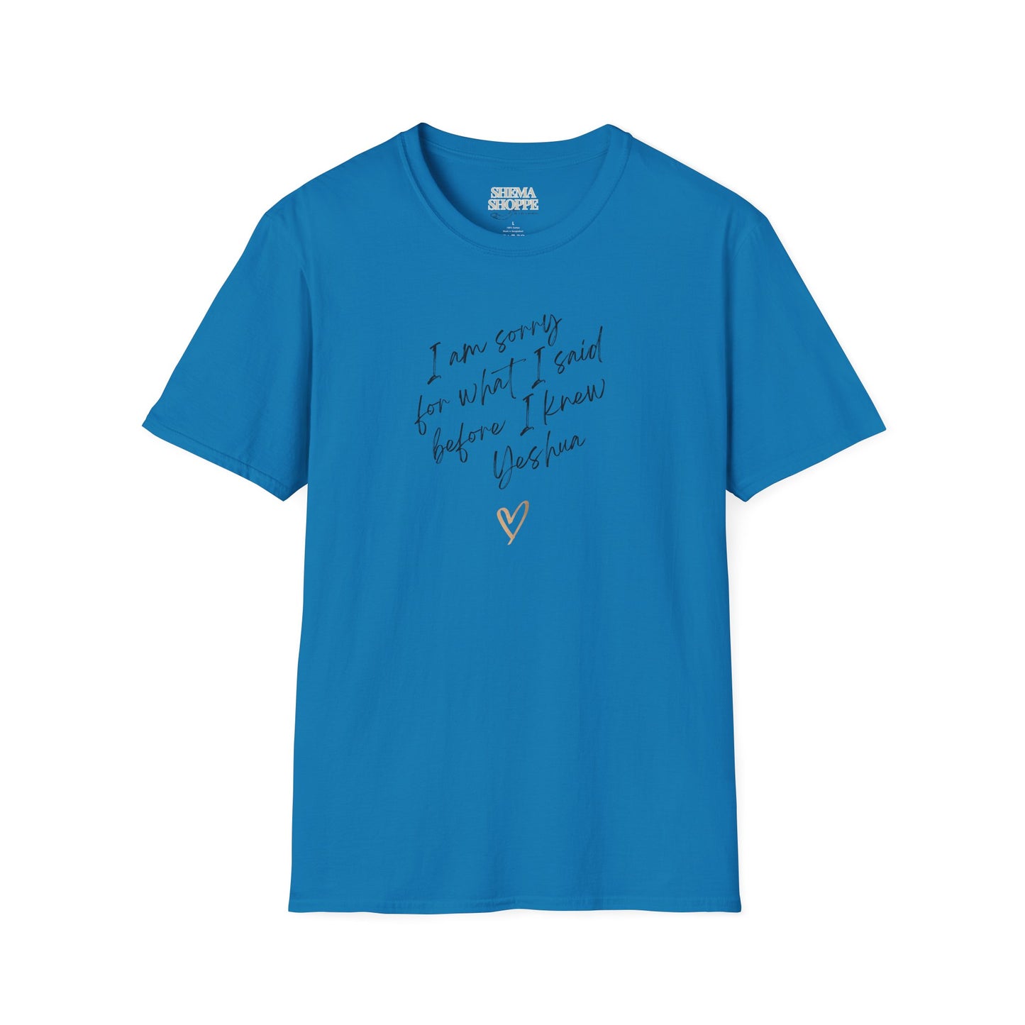 I'm sorry (Yeshua) Unisex Softstyle T-Shirt