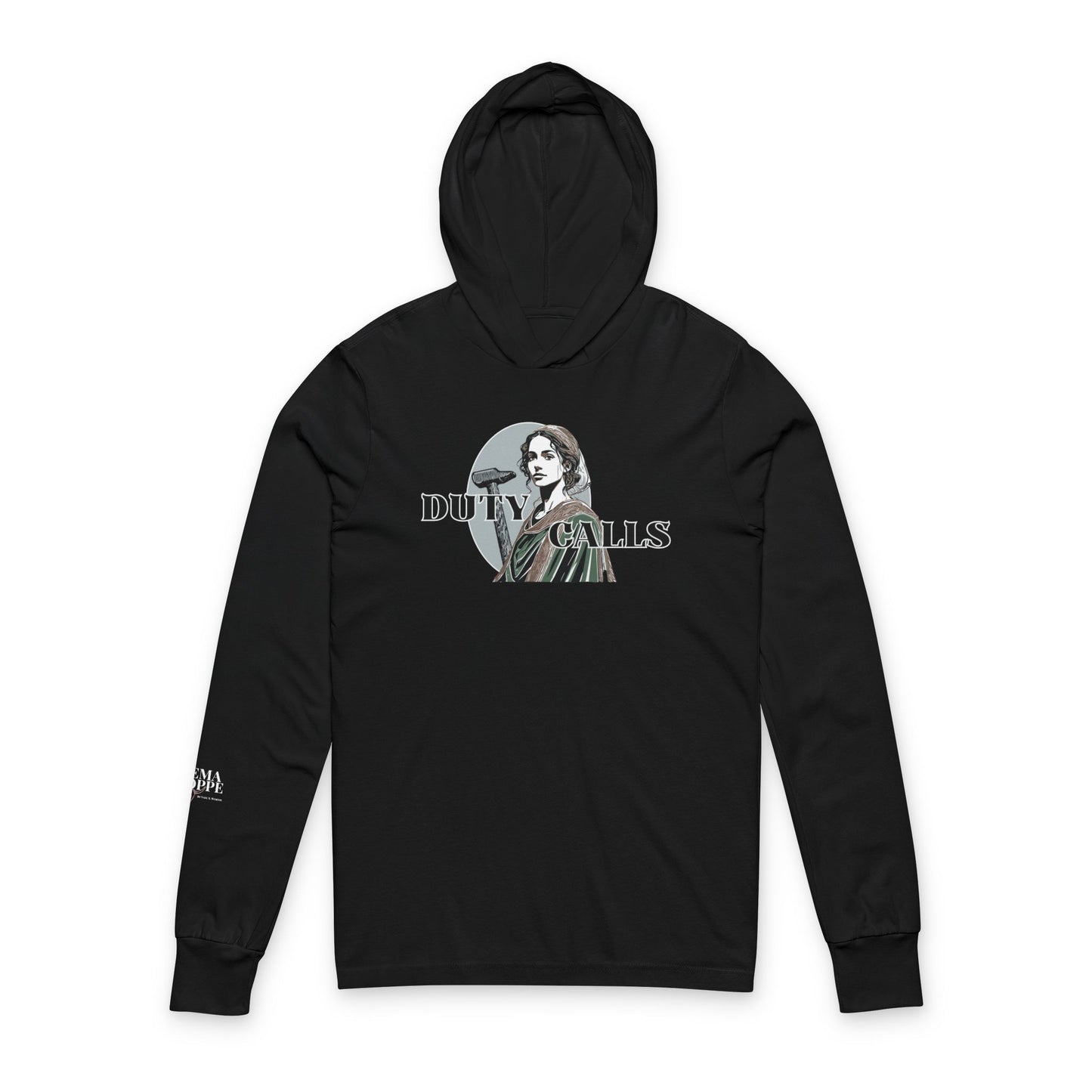 Unisex Hoodie - Duty Calls 100% Cotton Yael Strong Bible Woman