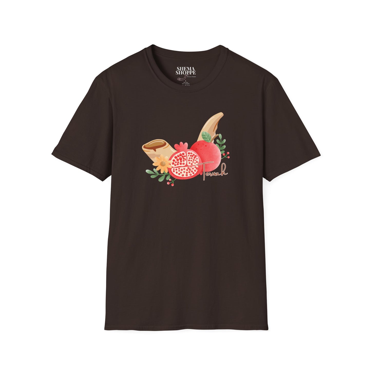 Yom Teruah Softstyle T-Shirt - Biblical Feast of Trumpets Design