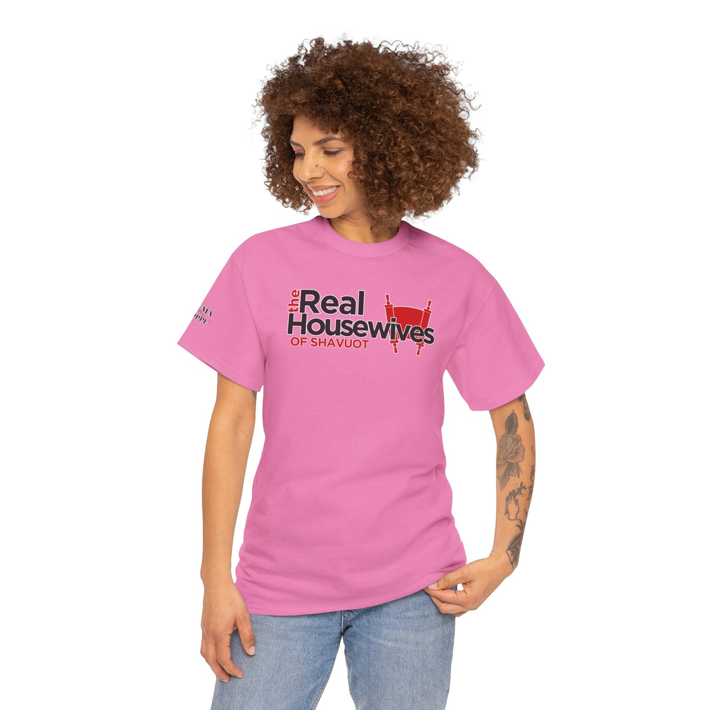 The Real Housewives of Shavuot Torah Scrolls T-Shirt Feast of Weeks Pentecost Cotton Tee