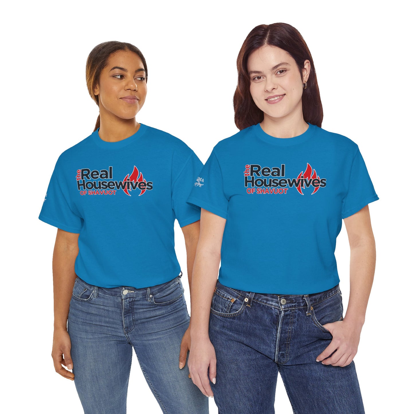 The Real Housewives of Shavuot Flames T‑Shirt Feast of Weeks Biblical Feast