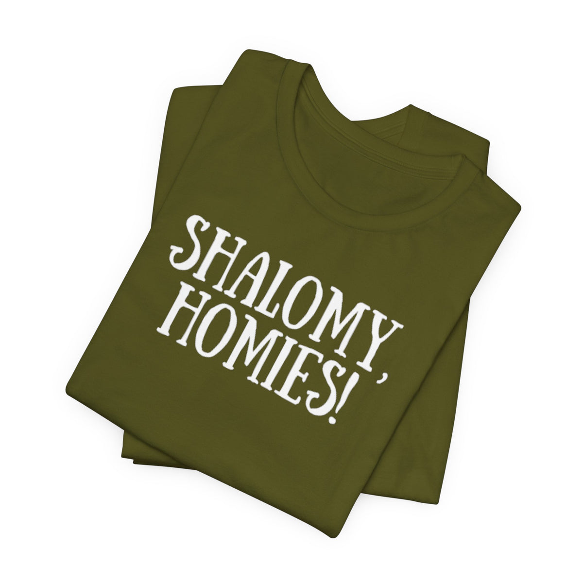 Shalomy Homies Tee - Funny Torah Obervant Greeting T-Shirt (Canada)