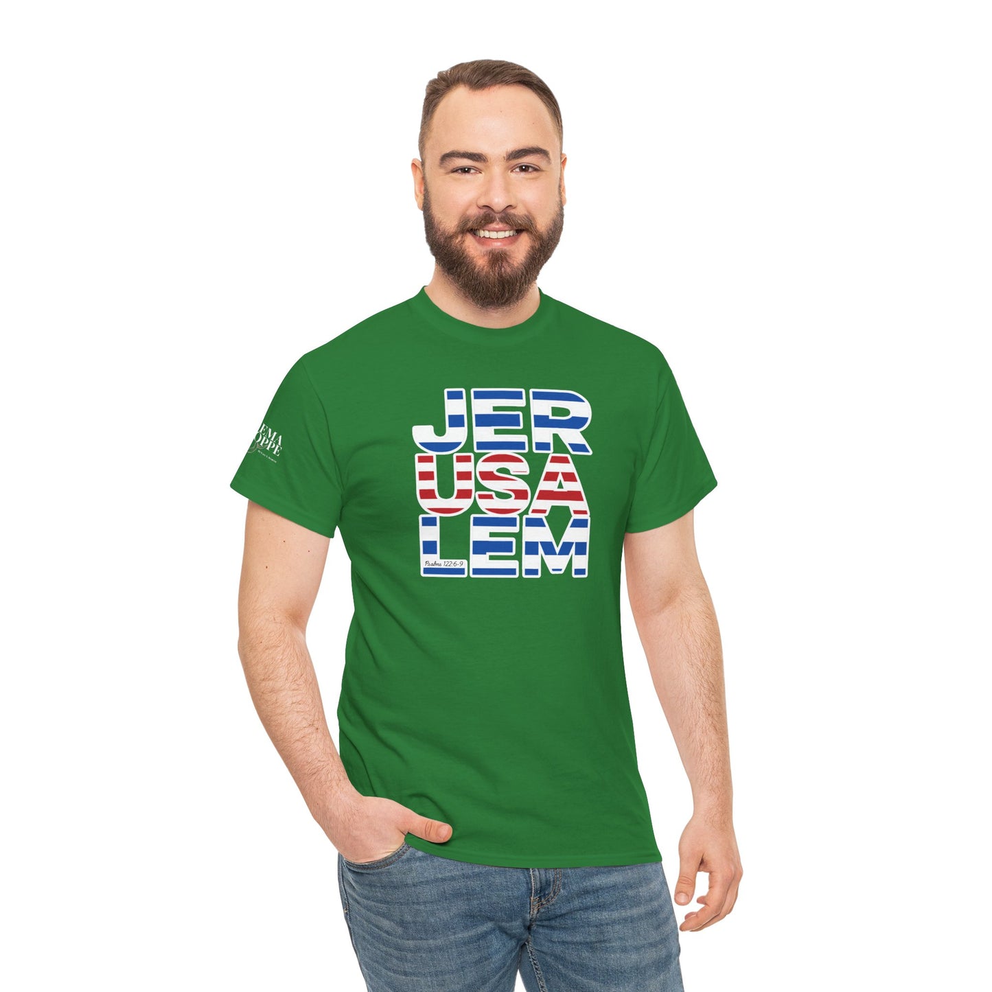 JerUSAlem Psalms 122:6-9 Unisex Tee Patriotic T-Shirt Solidarity
