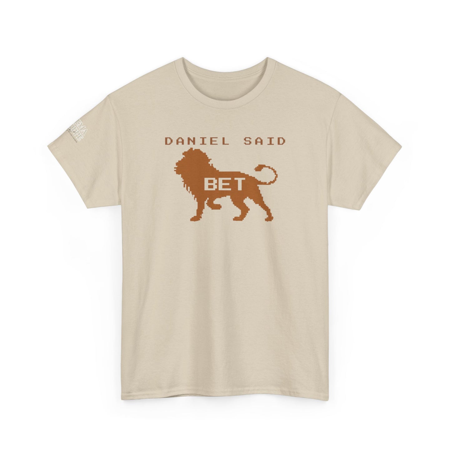 'Daniel Said Bet' Graphic Lion Tee Hebrew Hahas