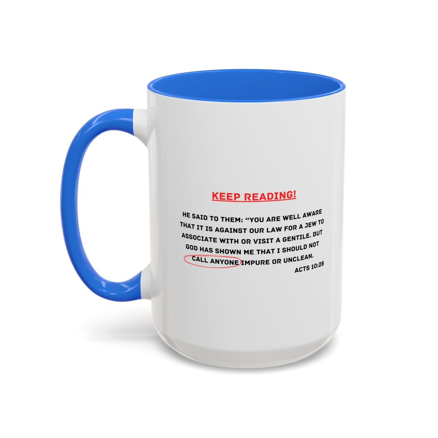 Straight Outta Context Mug, 11oz or 15oz Color Pop