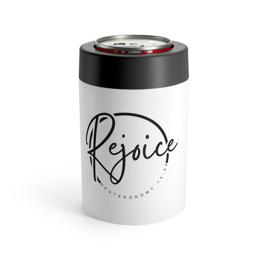 Rejoice Insulated Can Holder Deuteronomy 14:26