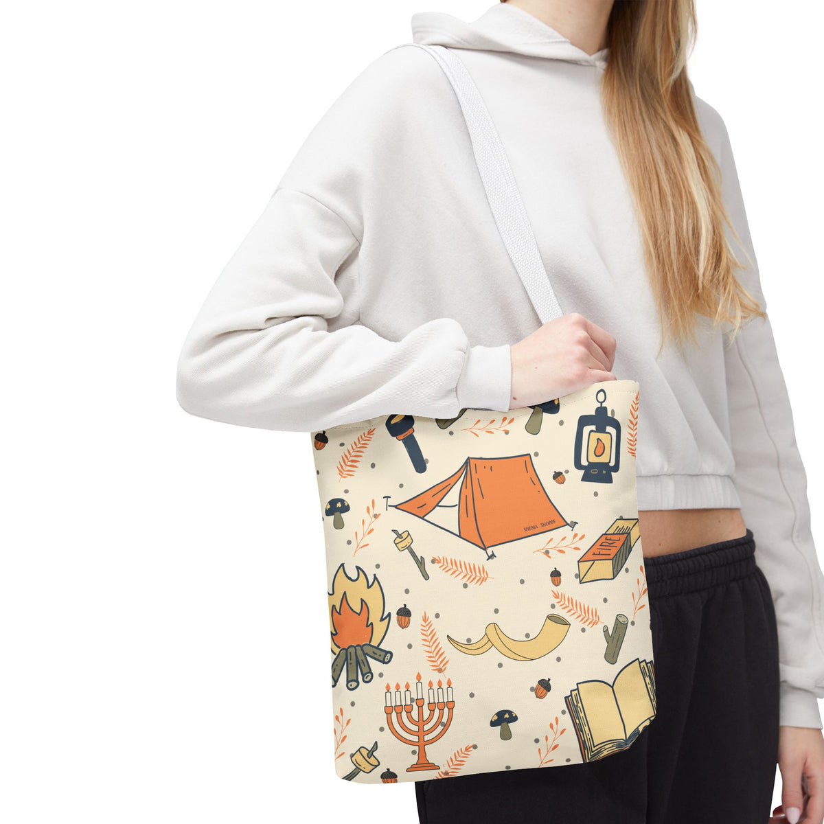 Sukkot Tents Tote Bag (AOP)