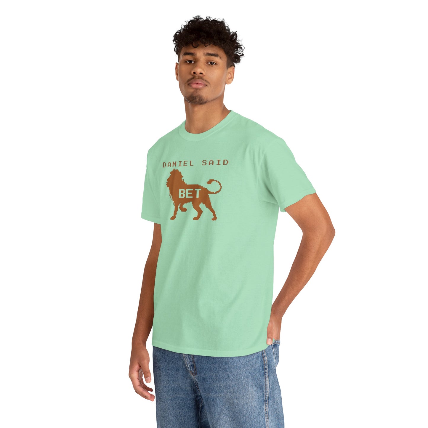 'Daniel Said Bet' Graphic Lion Tee Hebrew Hahas
