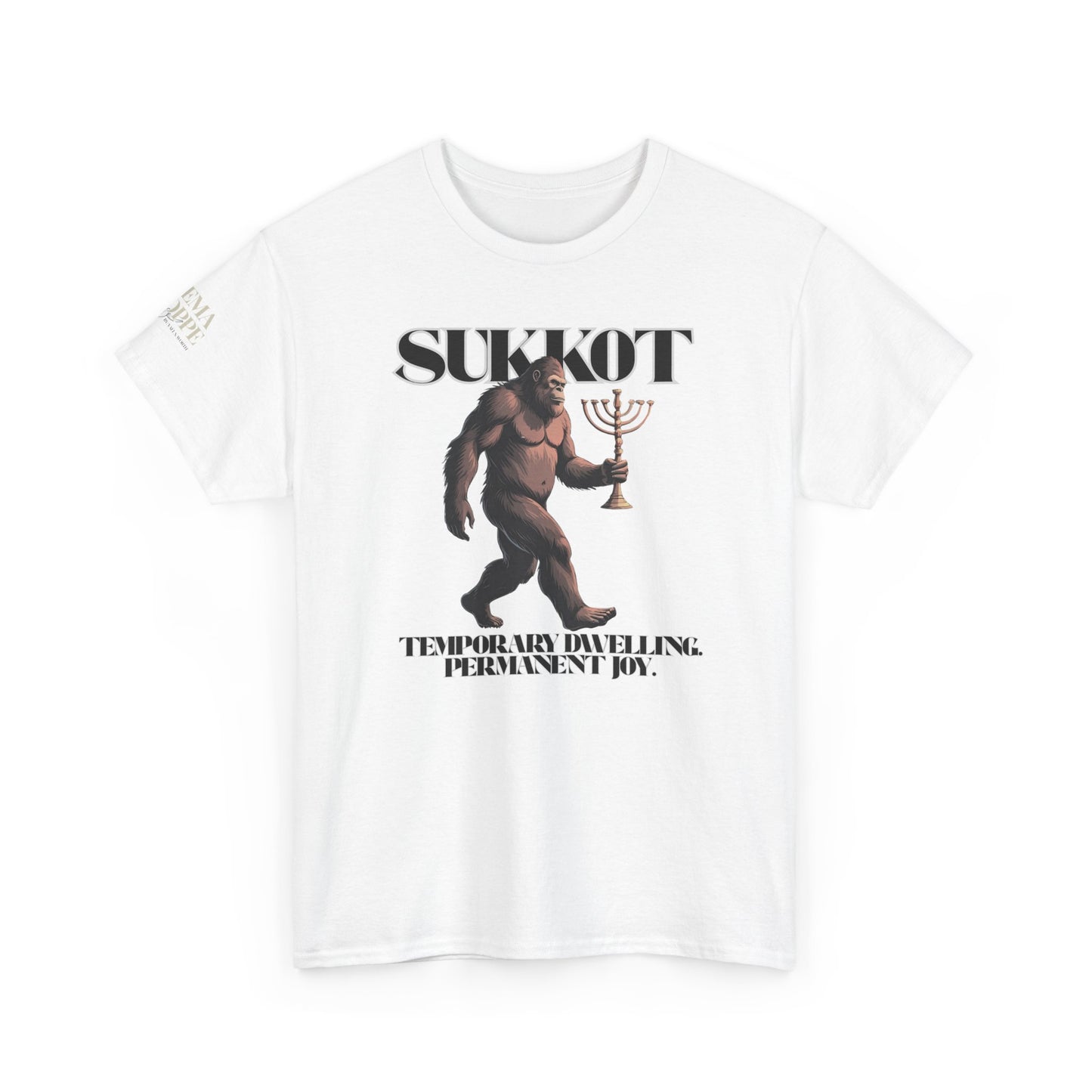 Sukkot Bigfoot Menorah Joy Legendary Shirt