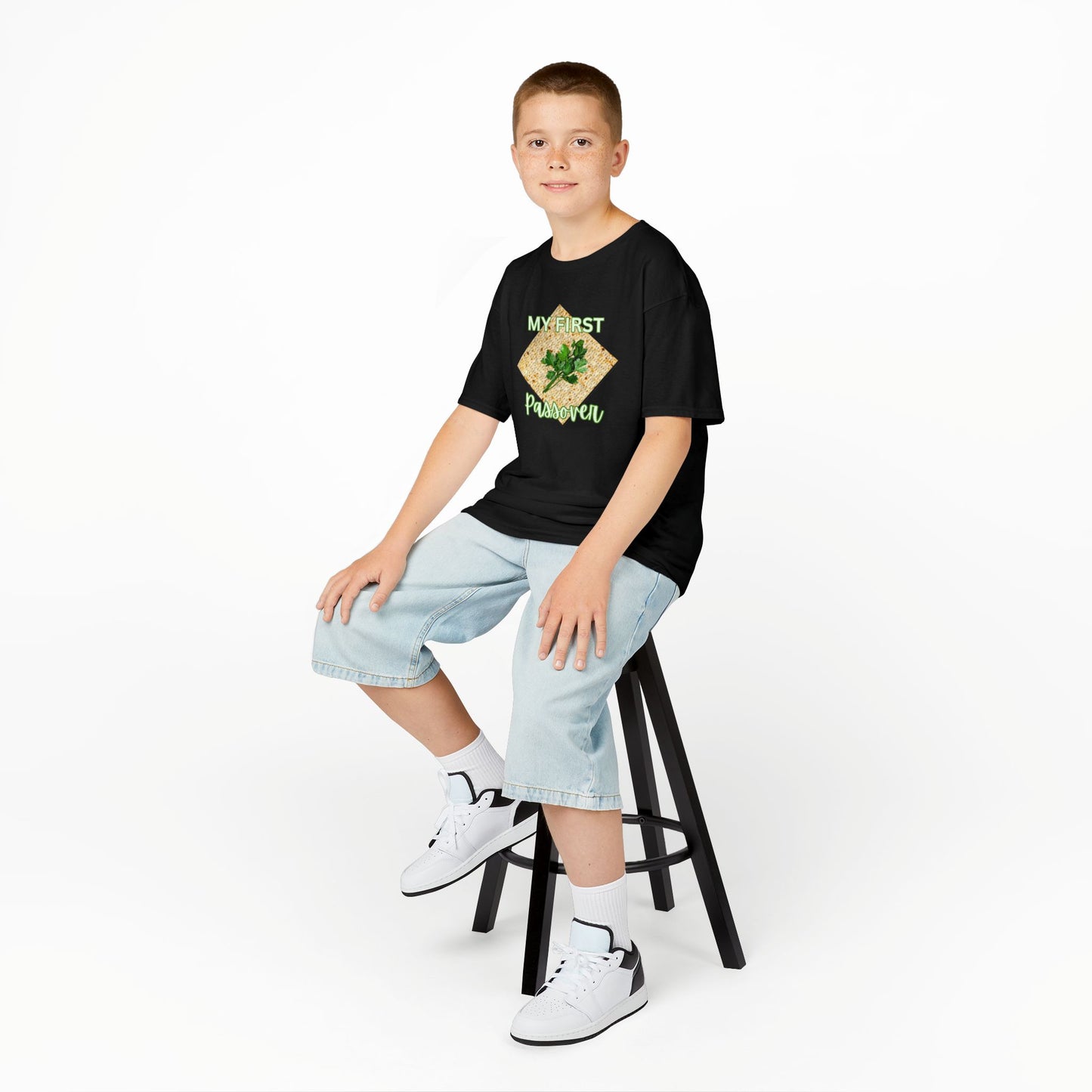 Kids T‑Shirt “My First Plant Parent” Green Succulent Garden Tee