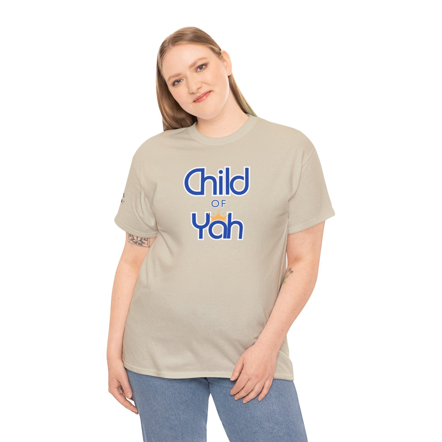Child of Yah T-Shirt – Faith-Inspired Biblical Cotton Tee