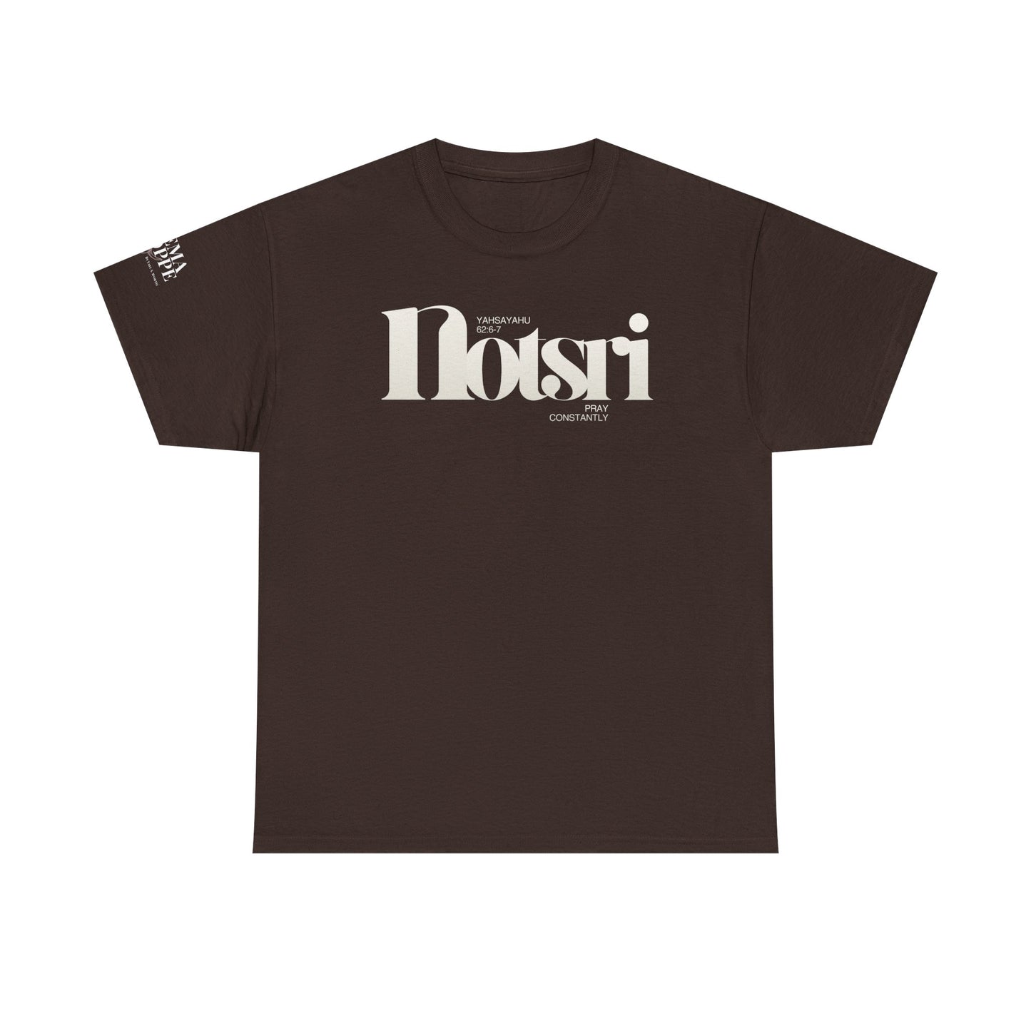 Notsri Minimalist Logo Tee Watchman Shirt
