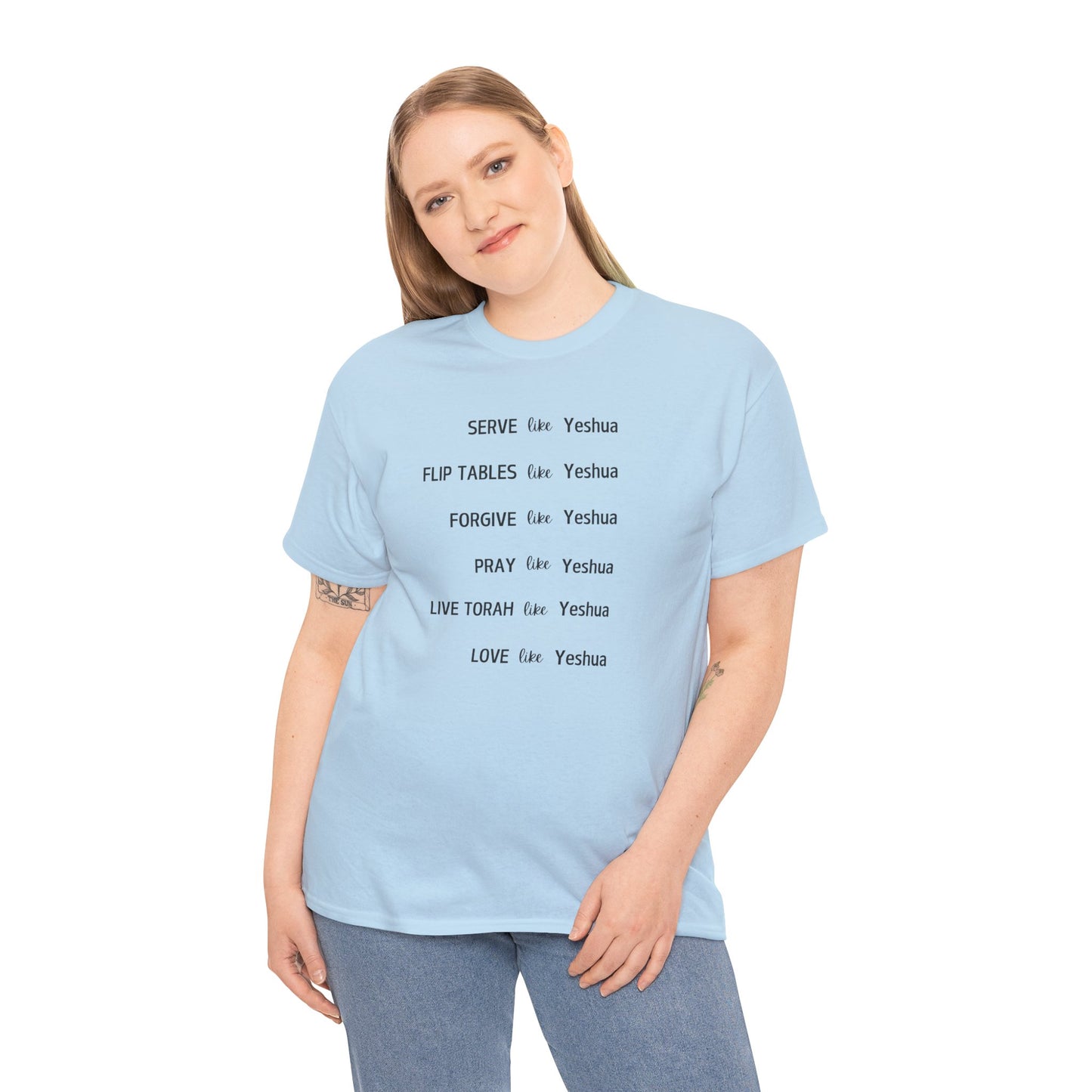 Inspired by Yeshua - Unisex Heavy Cotton Tee
