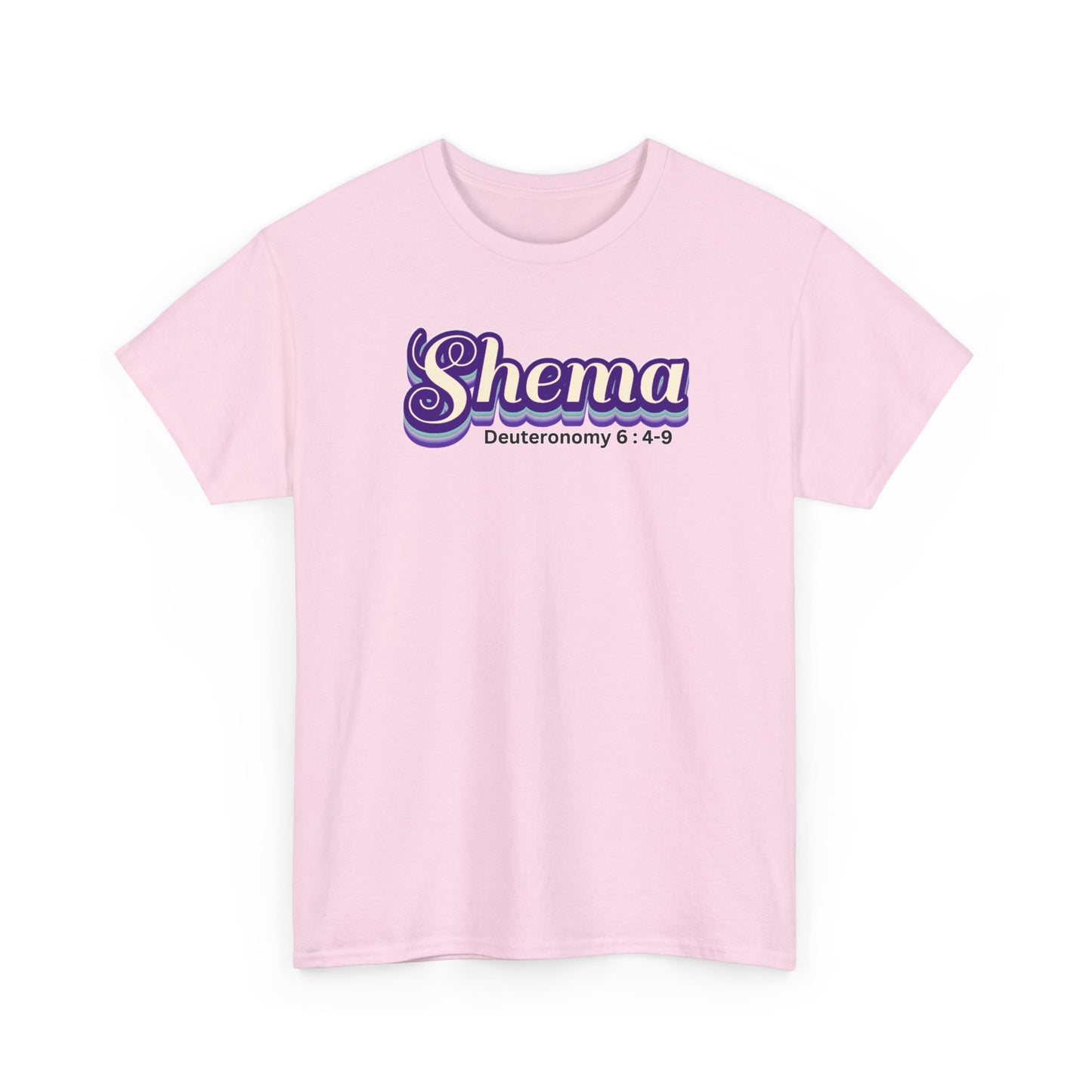 Faded Retro Shema Unisex Heavy Cotton Tee