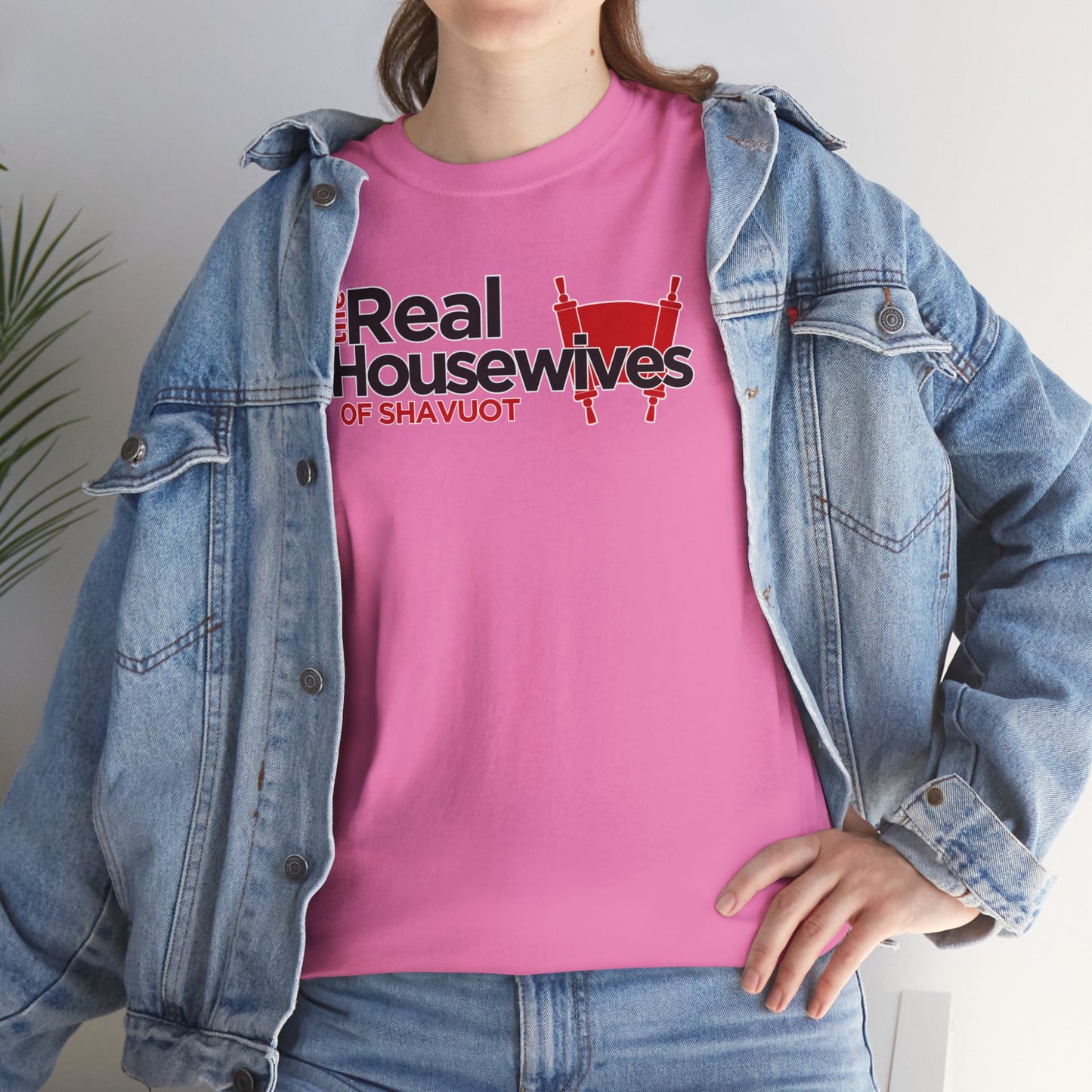 The Real Housewives of Shavuot Torah Scrolls T-Shirt Feast of Weeks Pentecost Cotton Tee