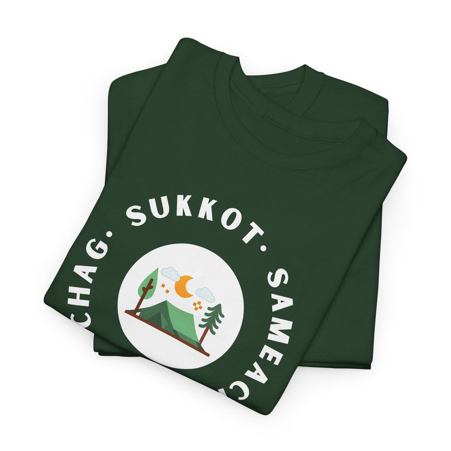 Chag Sukkot Sameach Y'all Tabernacles Camping Tee