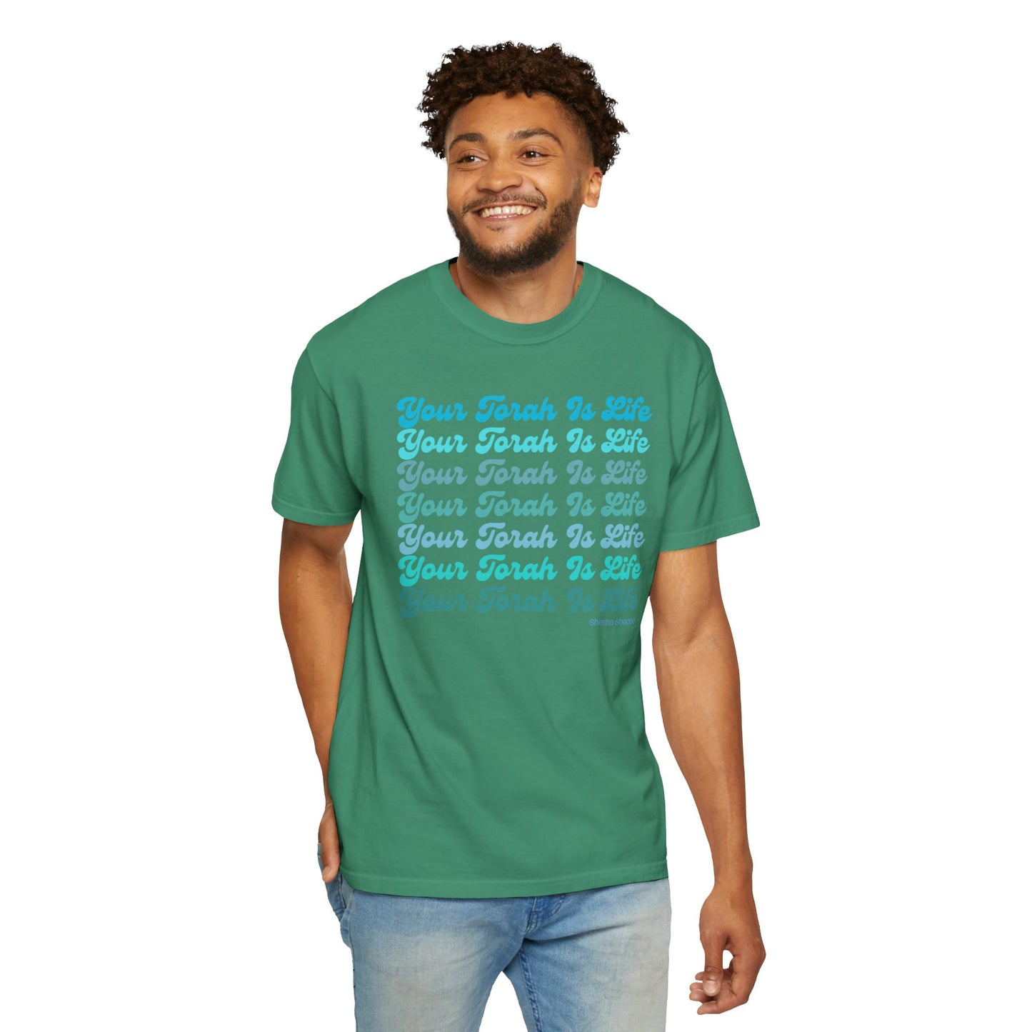 Your Torah Is Life Inspirational T-Shirt - Spiritual Gift, Faith-Based Apparel, Casual Wear, Bible Quote Shirt, Feast and Fellowship Tee