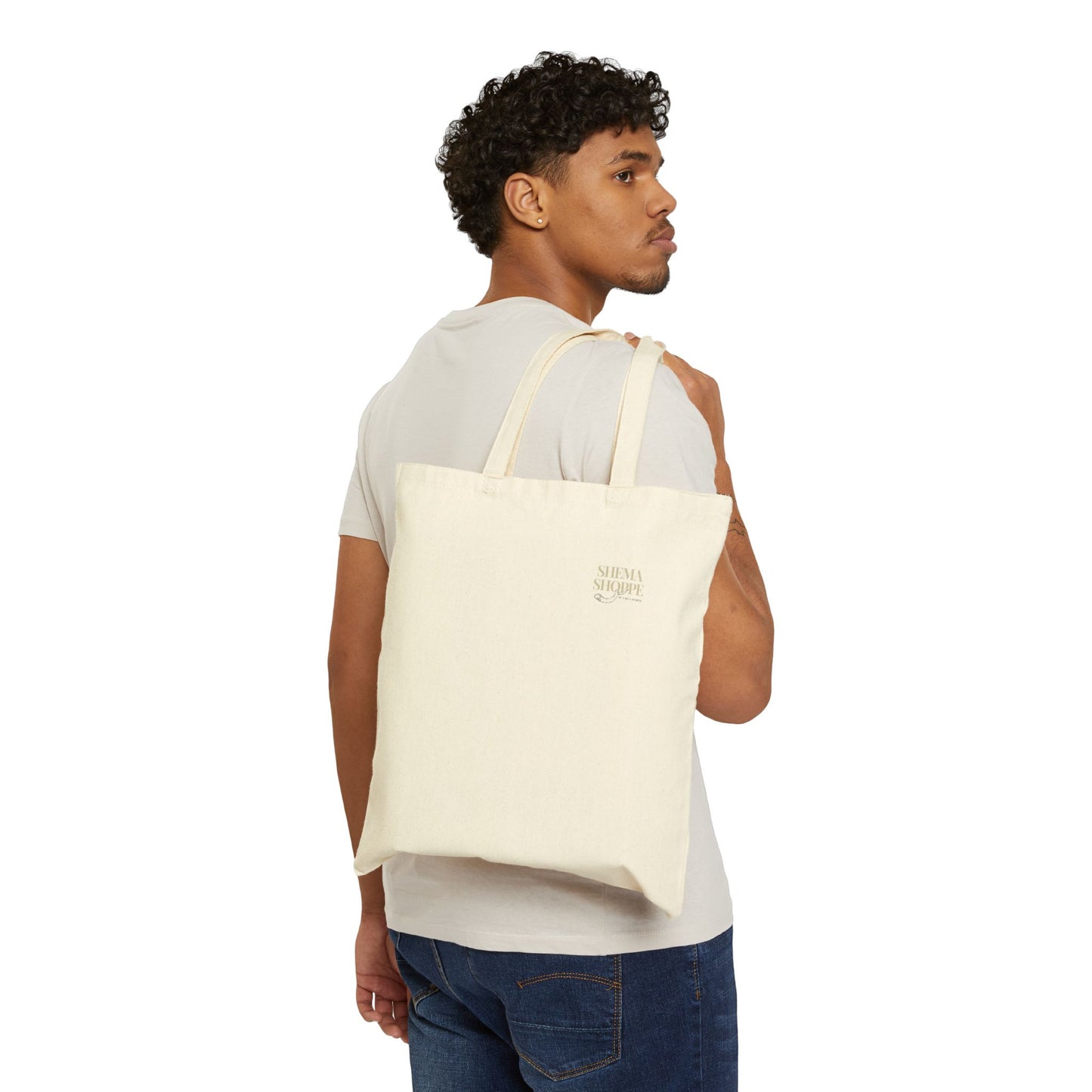 Be the Light- Cotton Canvas Tote Bag