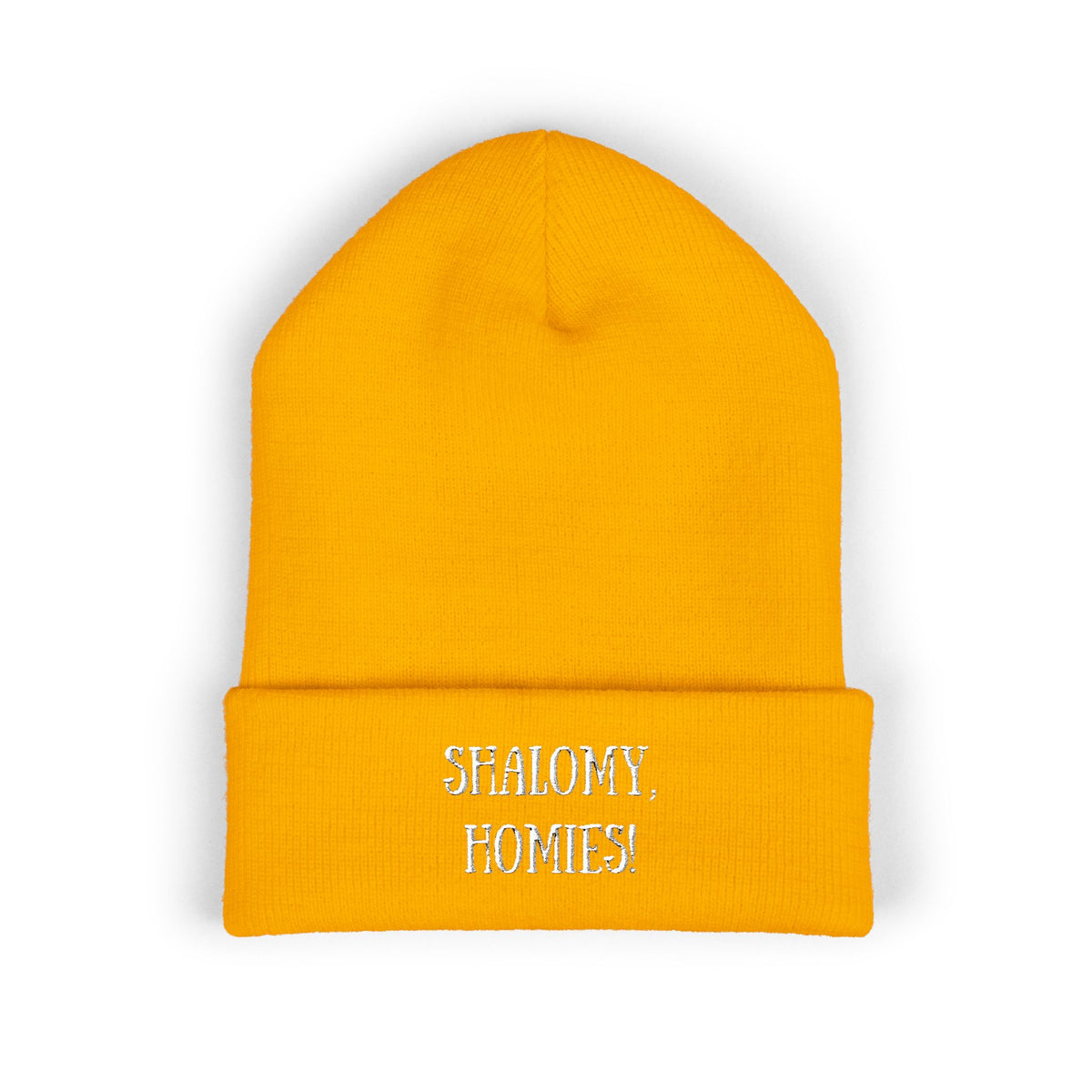 Shalomy, Homies! (Canadian Shipping) Embroidered Cuffed Beanie