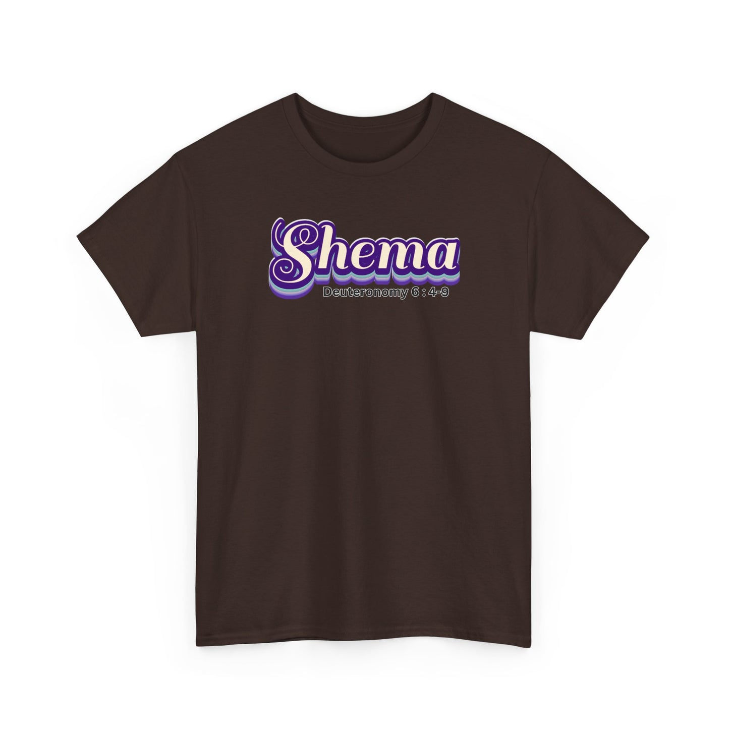 Faded Retro Shema Unisex Heavy Cotton Tee