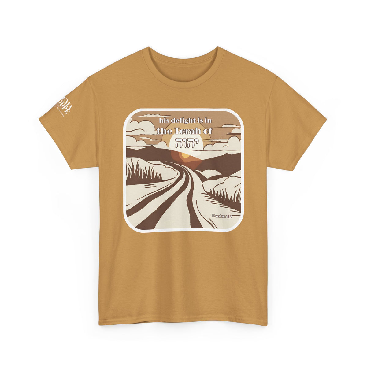 His Delight Vintage Narrow Path Shirt Psalm 1:2