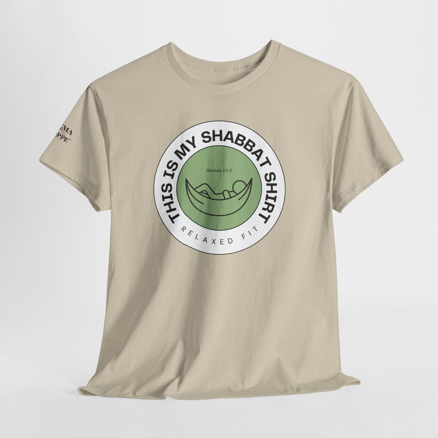 This Is My Shabbat Shirt — Chilling Out Is a Commandment Hammock Sabbath Cotton Tee