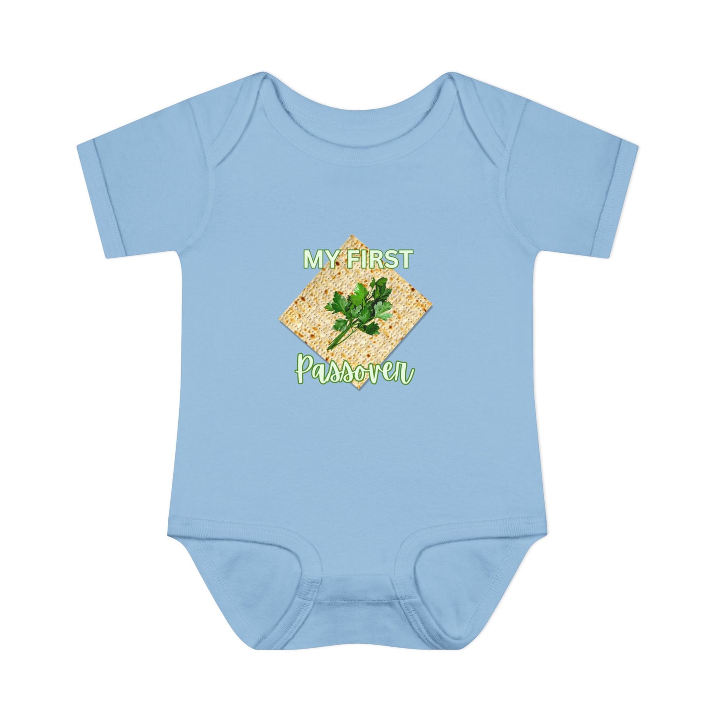 Baby Bodysuit - "My First Passover" Infant Onesie (Cute Unleavened Bread Lover Gift)
