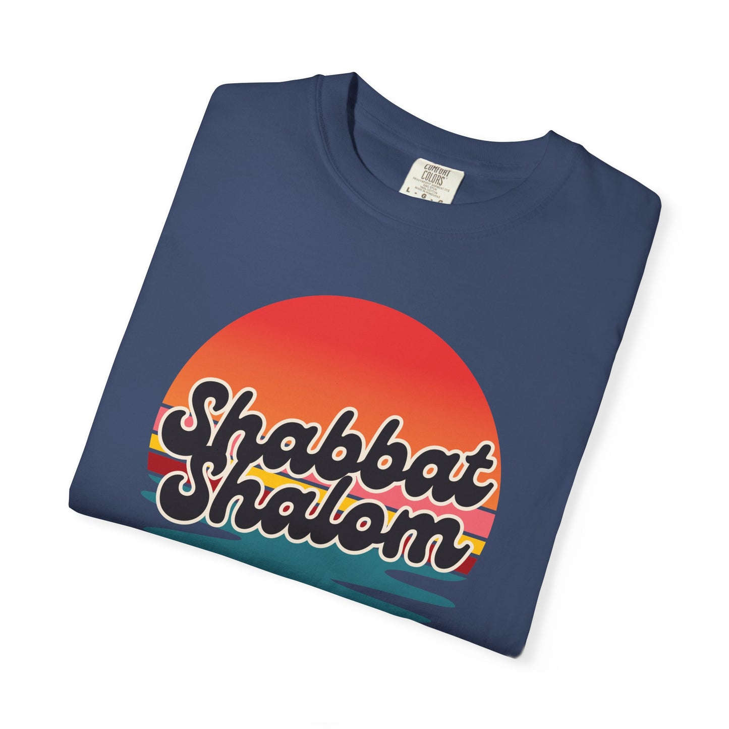 Sunset Shabbat Shalom T-shirt