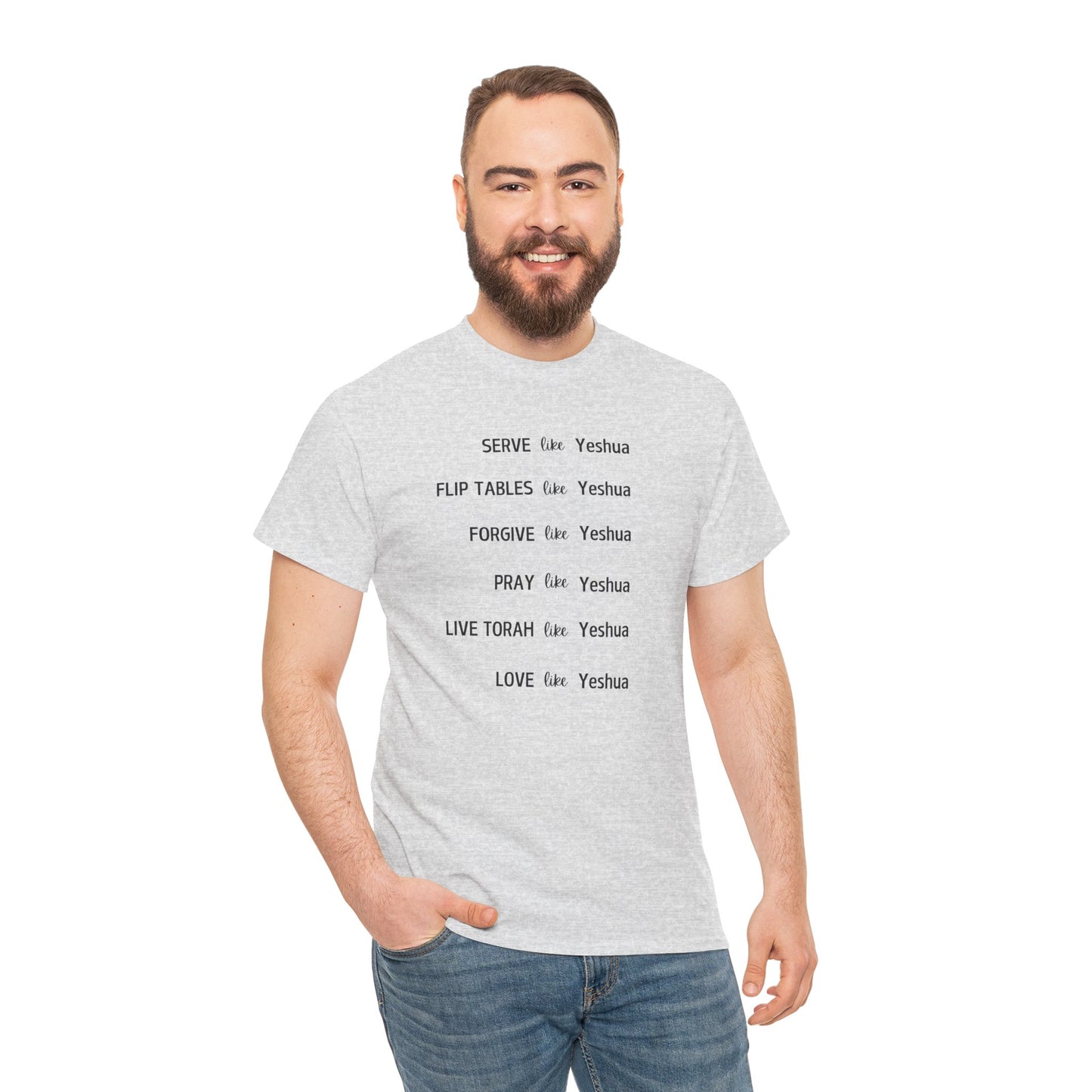 Inspired by Yeshua - Unisex Heavy Cotton Tee