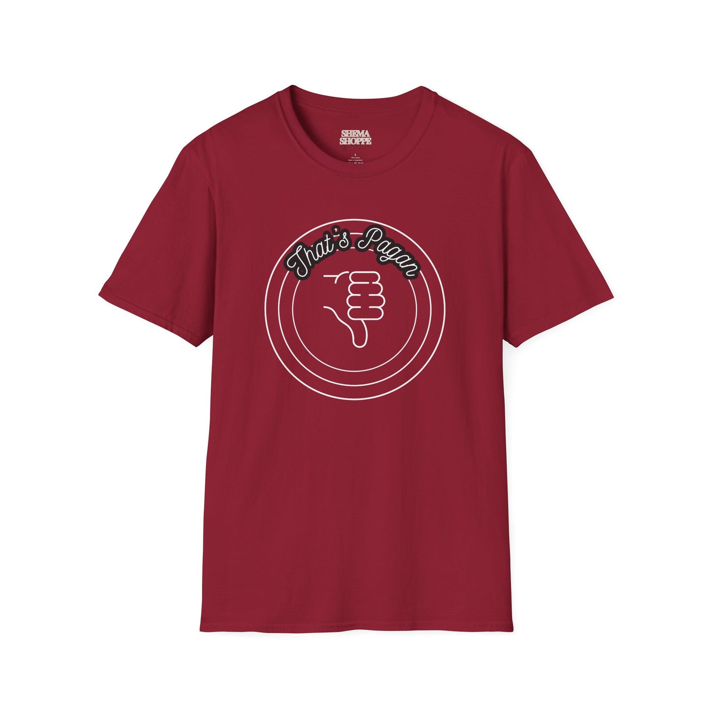 That's Pagan Soft-style T-shirt