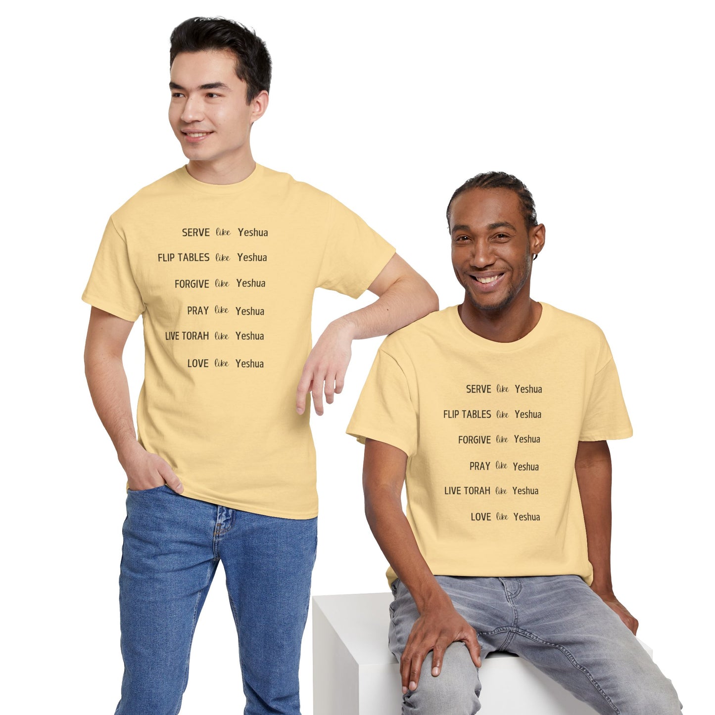 Inspired by Yeshua - Unisex Heavy Cotton Tee