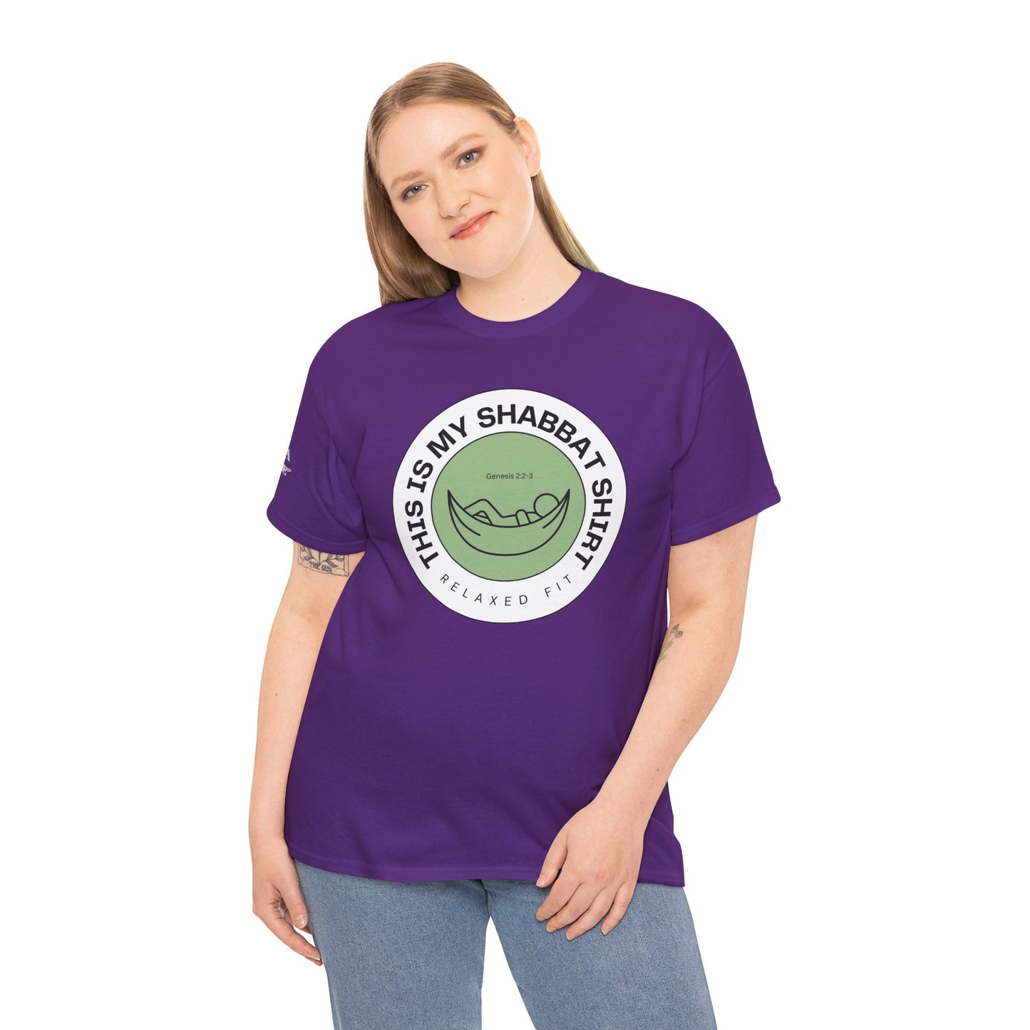 This Is My Shabbat Shirt — Chilling Out Is a Commandment Hammock Sabbath Cotton Tee