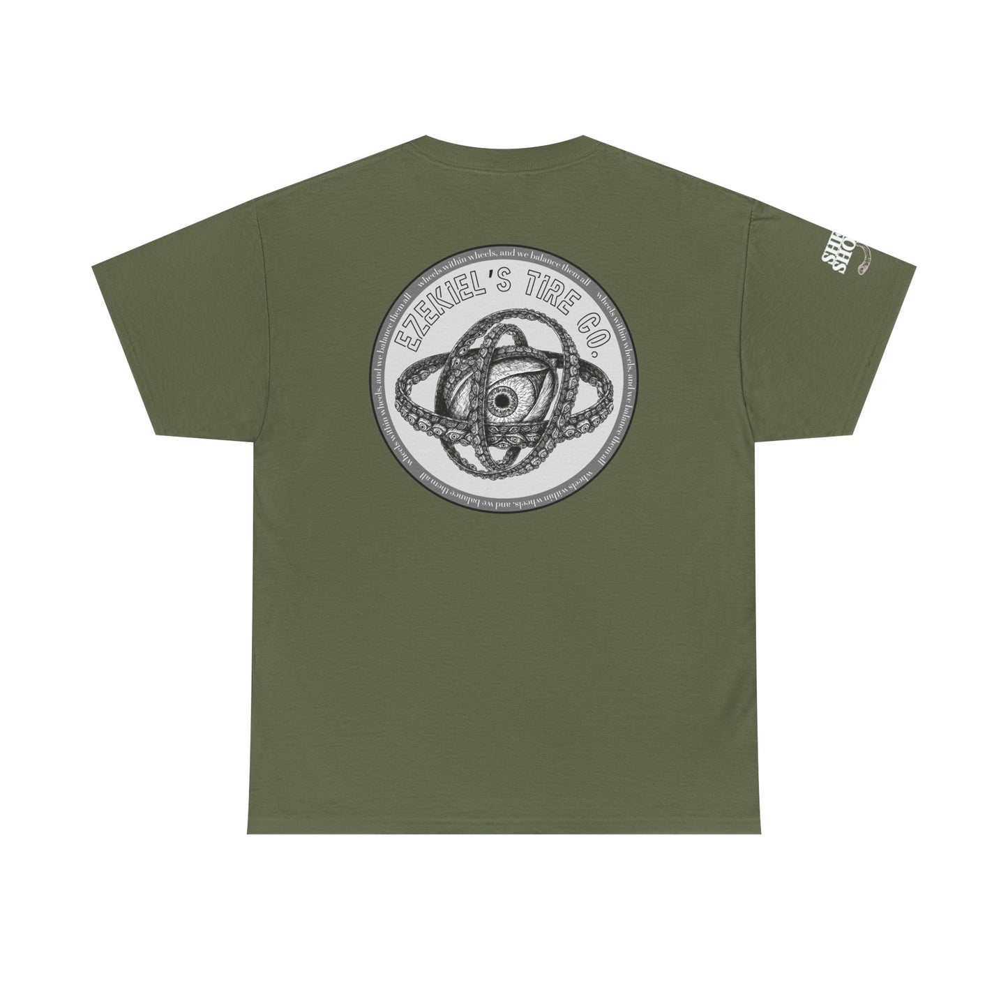 Ezekiel's Tire Company Shirt - Funny Biblical Unisex Cotton Tee