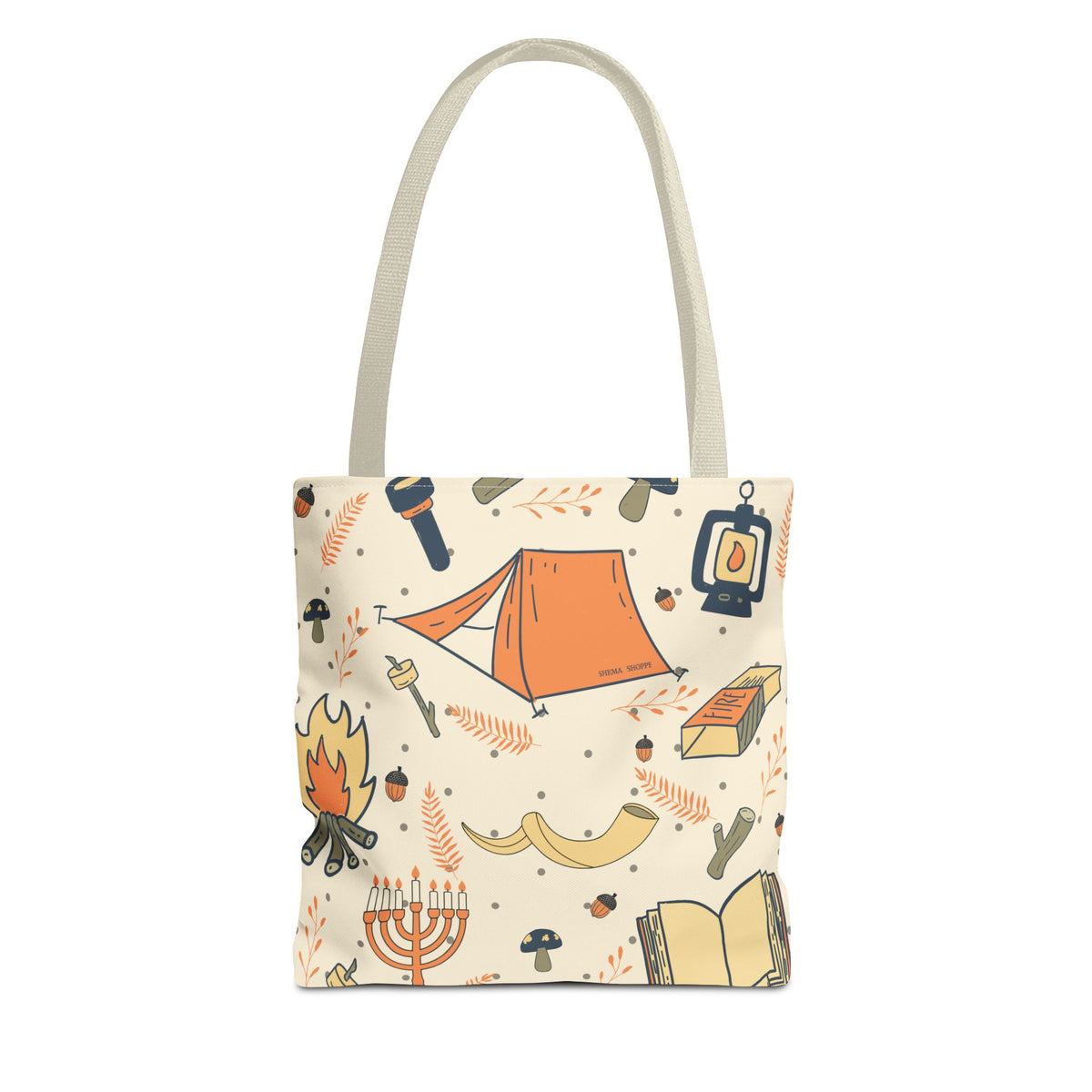 Sukkot Tents Tote Bag (AOP)