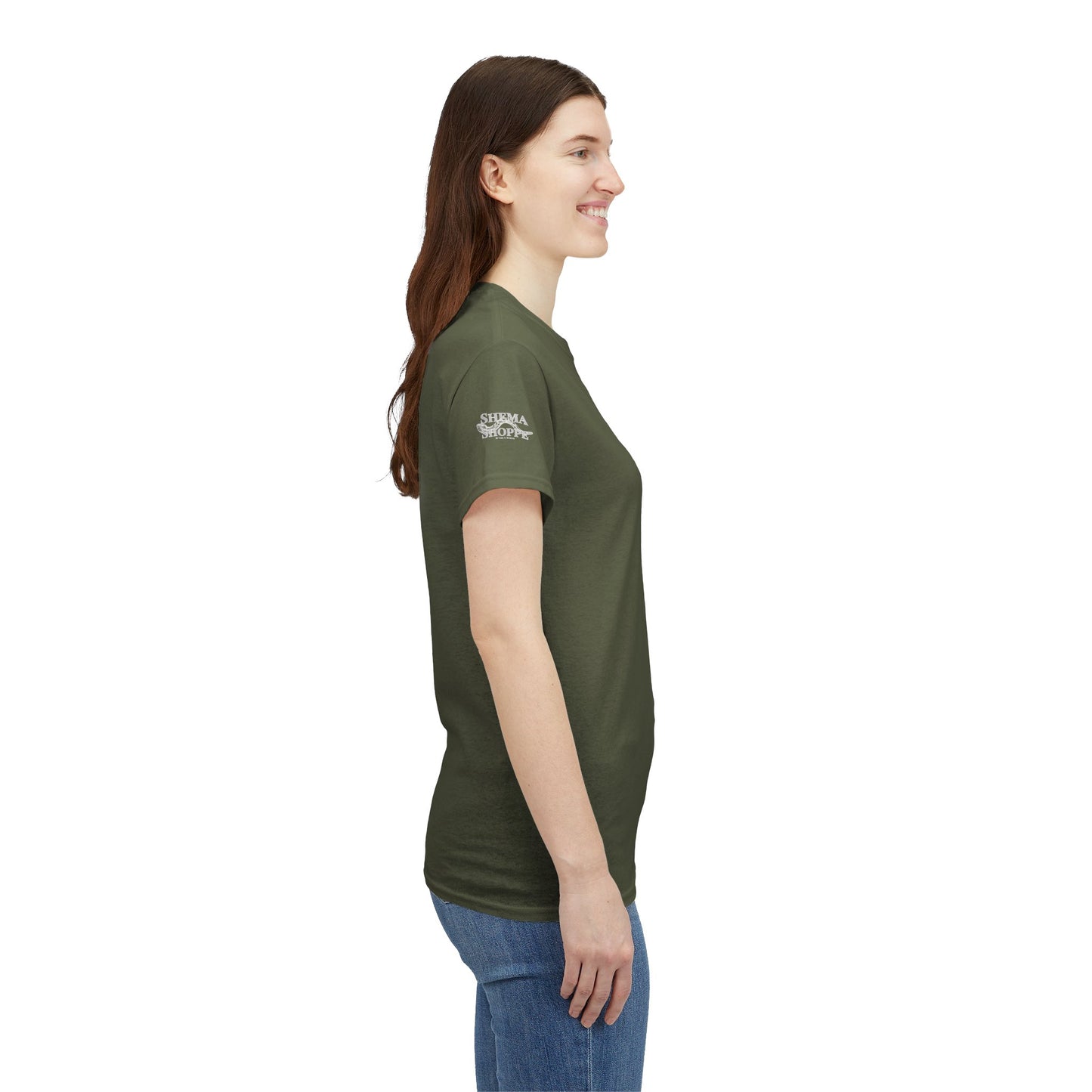 Sukkot Camping Tee — “Dwell With Yeshua” Biblical Feast T‑Shirt