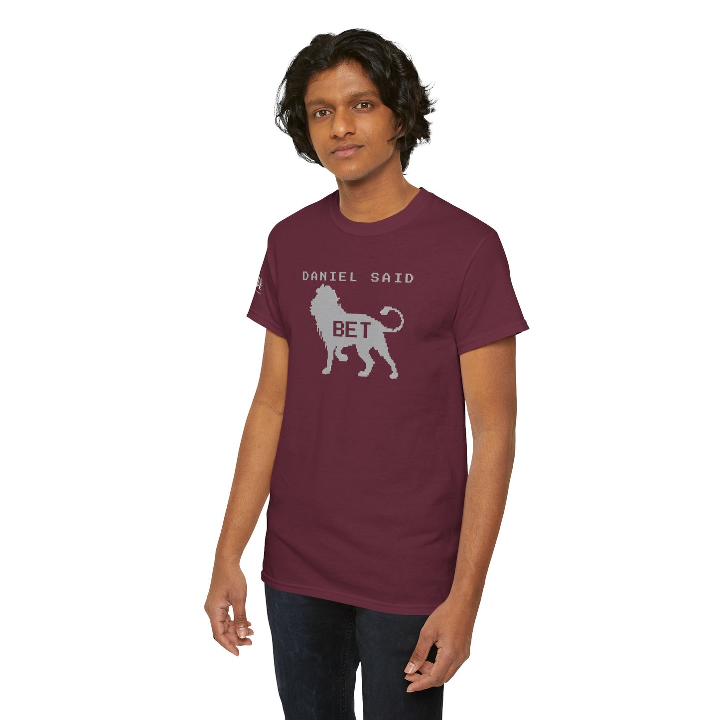 'Daniel Said Bet' Graphic Lion Tee Hebrew Hahas