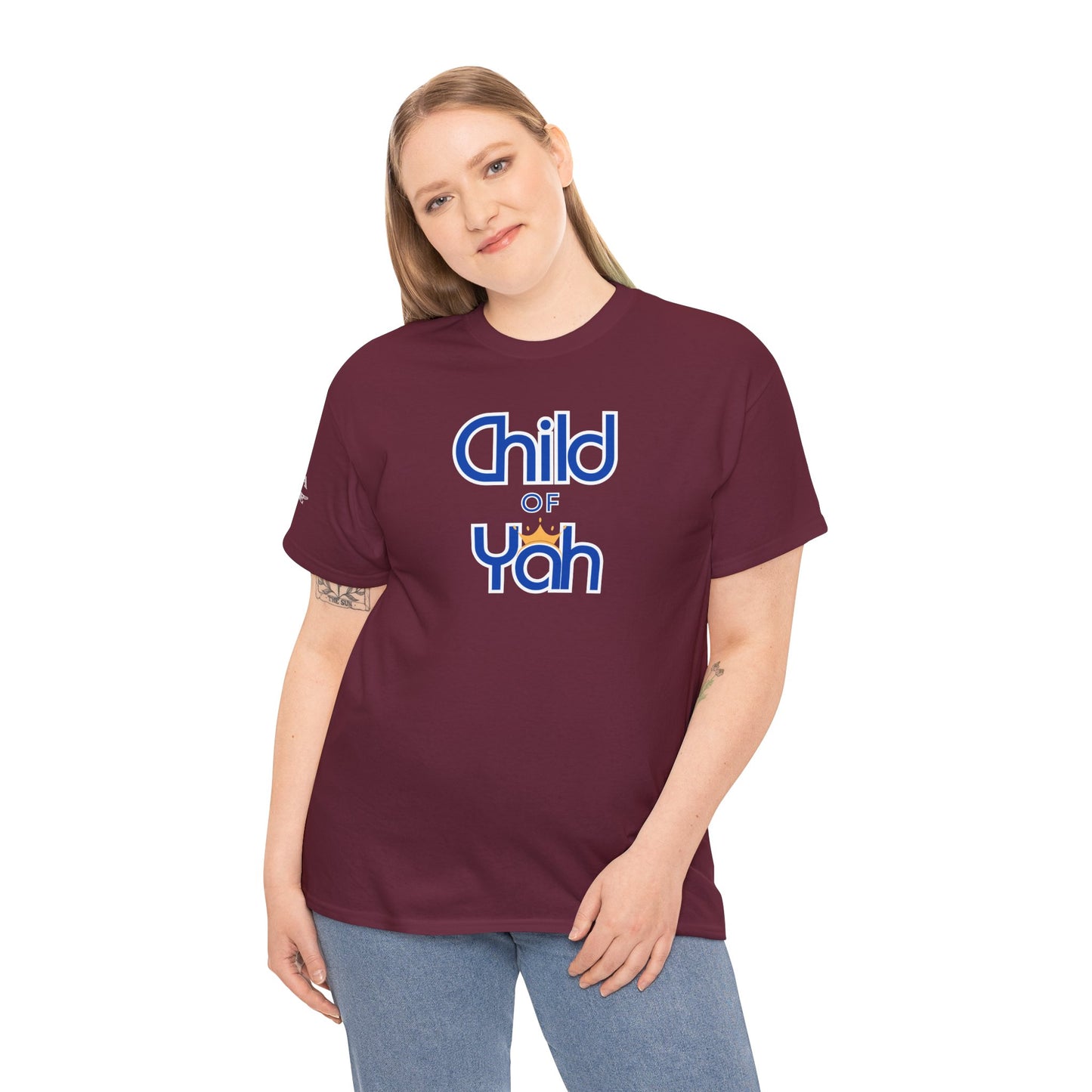 Child of Yah T-Shirt – Faith-Inspired Biblical Cotton Tee